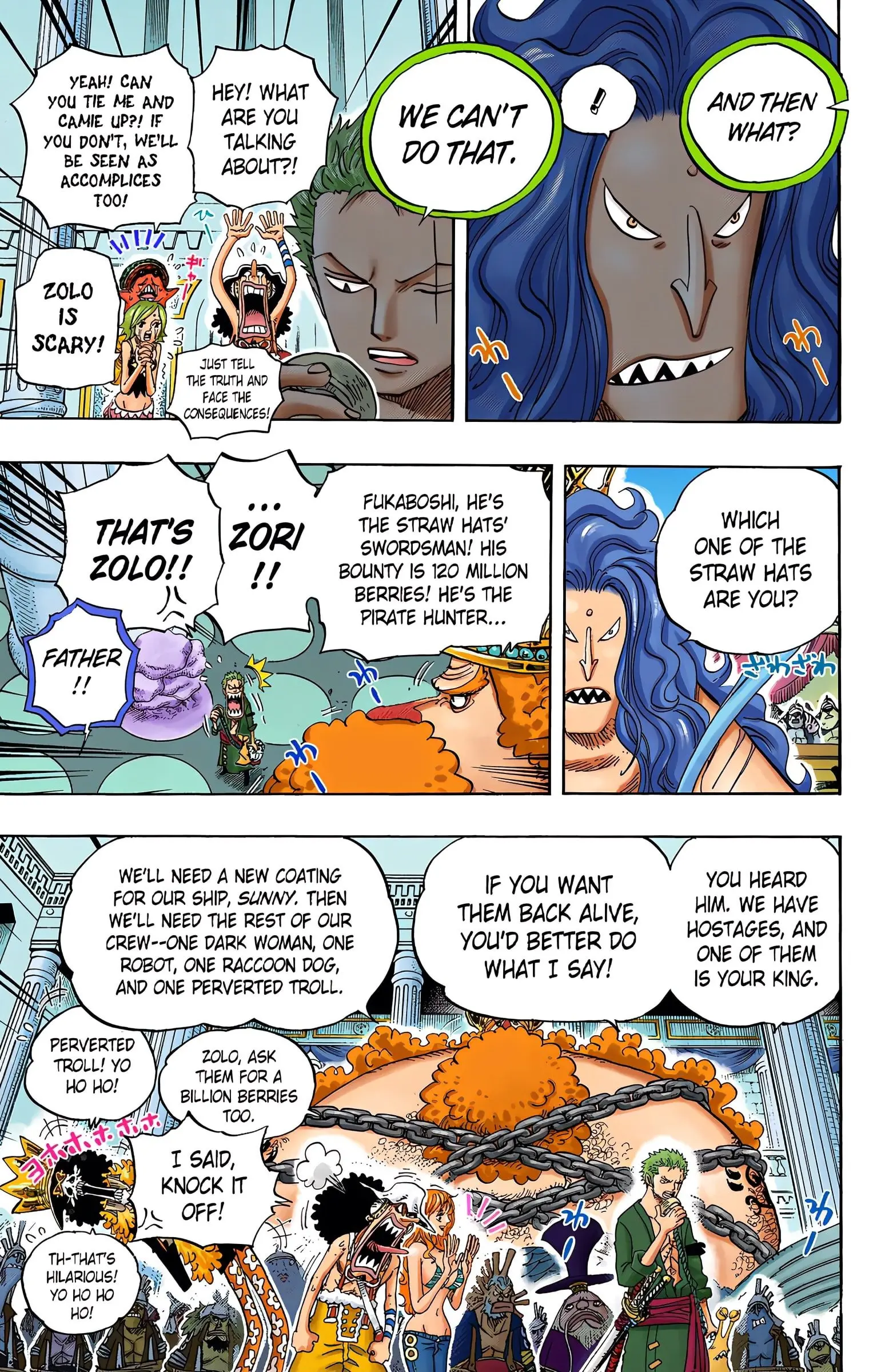 One Piece Colored, chapter 614, page 6