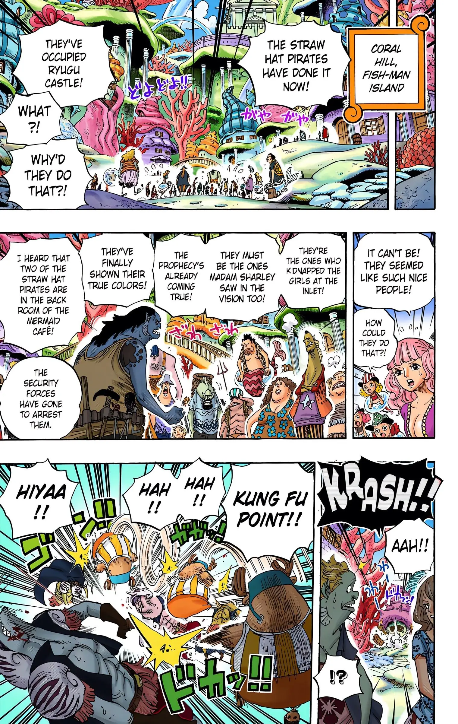 One Piece Colored, chapter 614, page 8