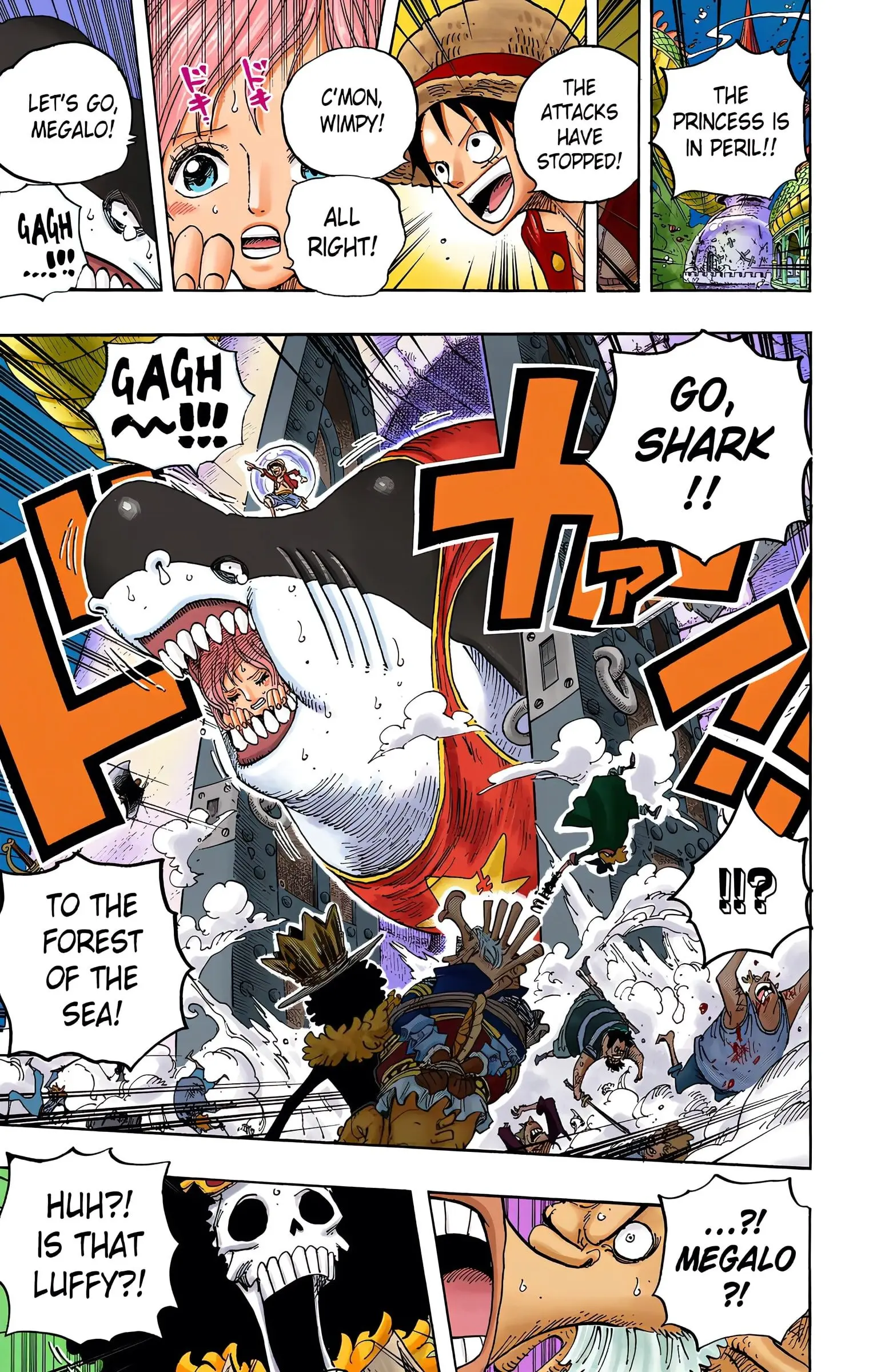 One Piece Colored, chapter 614, page 16