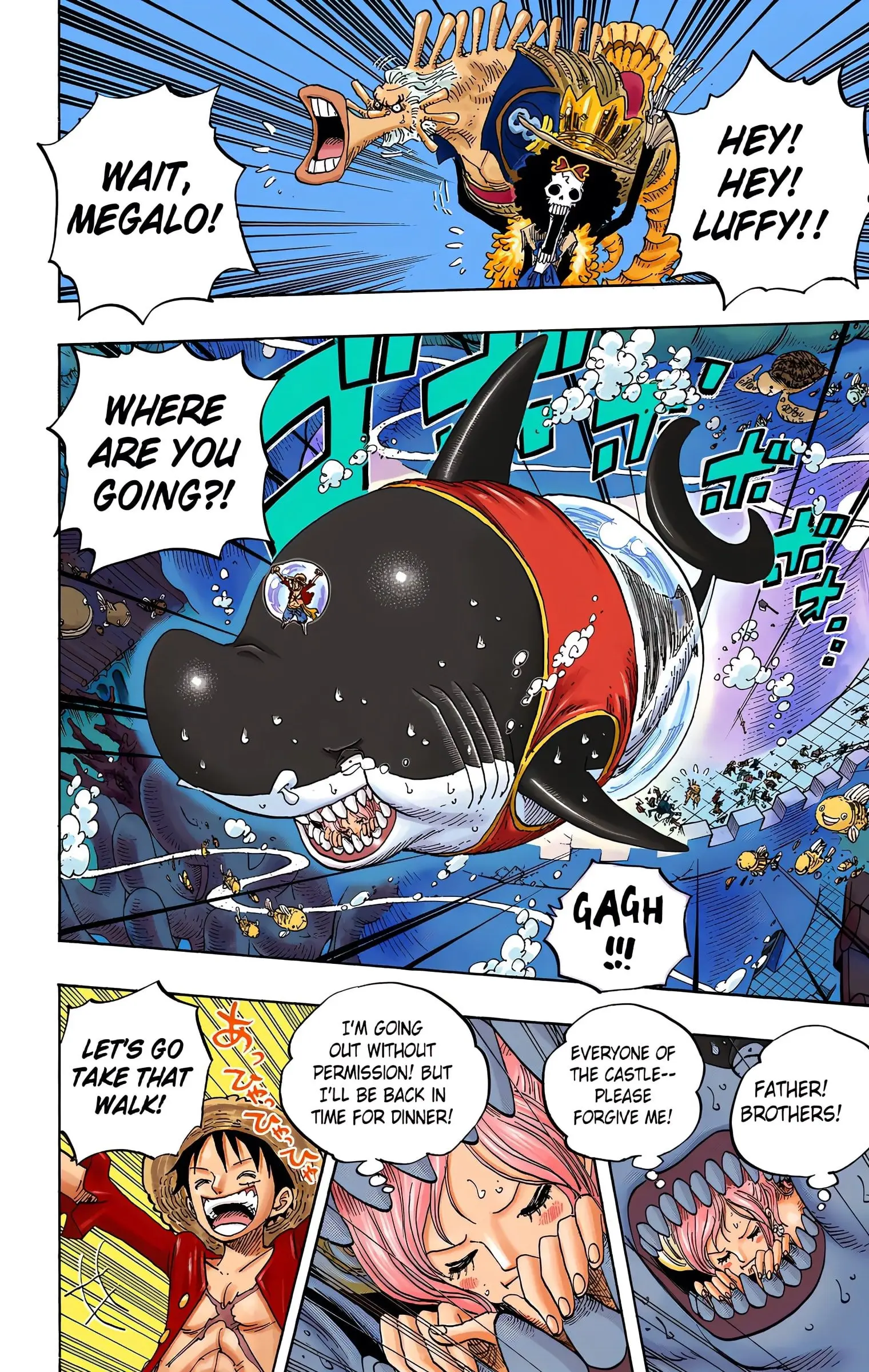 One Piece Colored, chapter 615, page 8