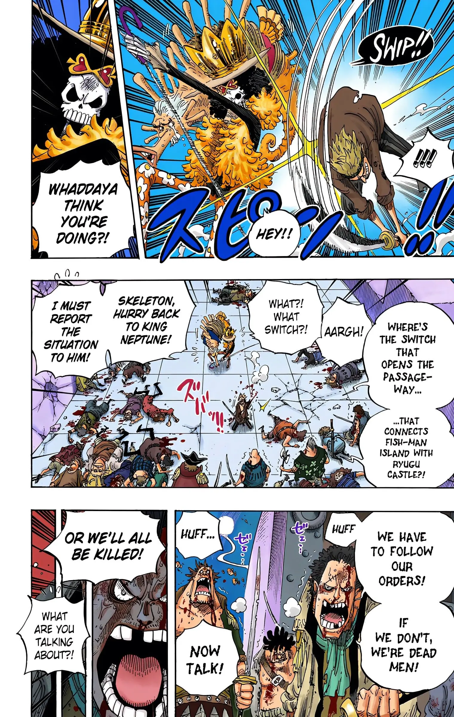 One Piece Colored, chapter 615, page 10