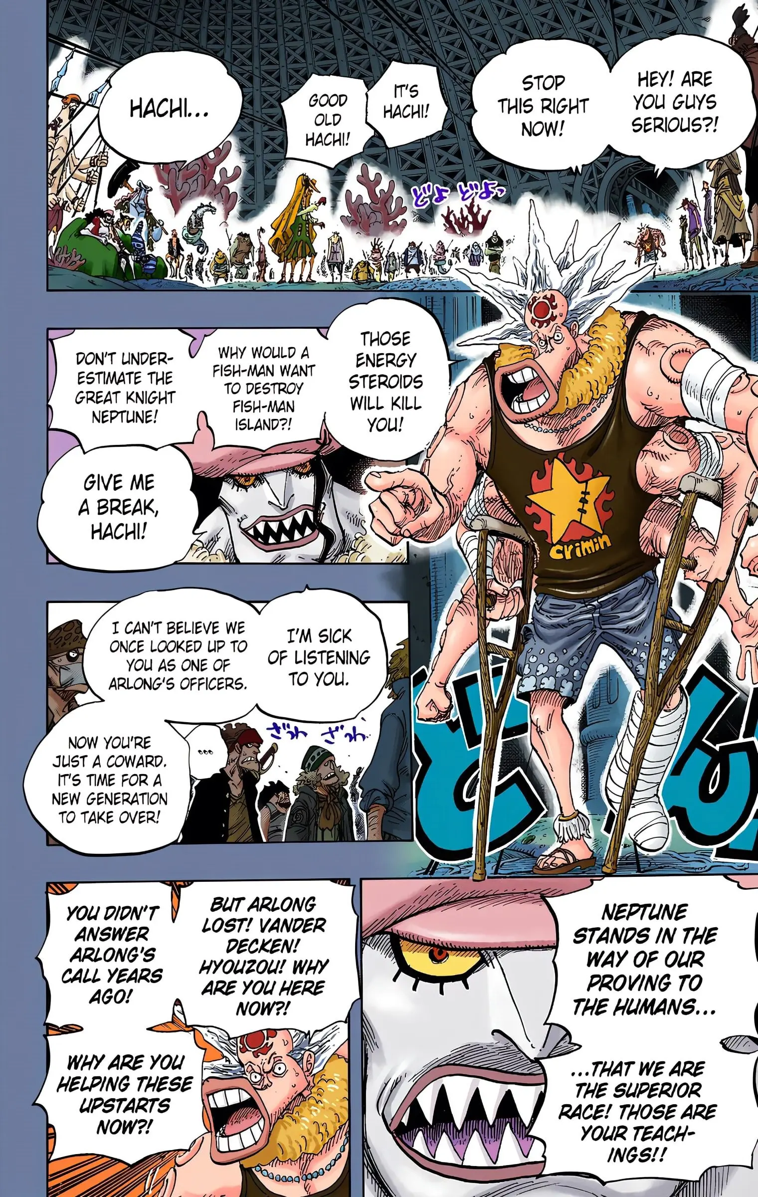 One Piece Colored, chapter 615, page 14