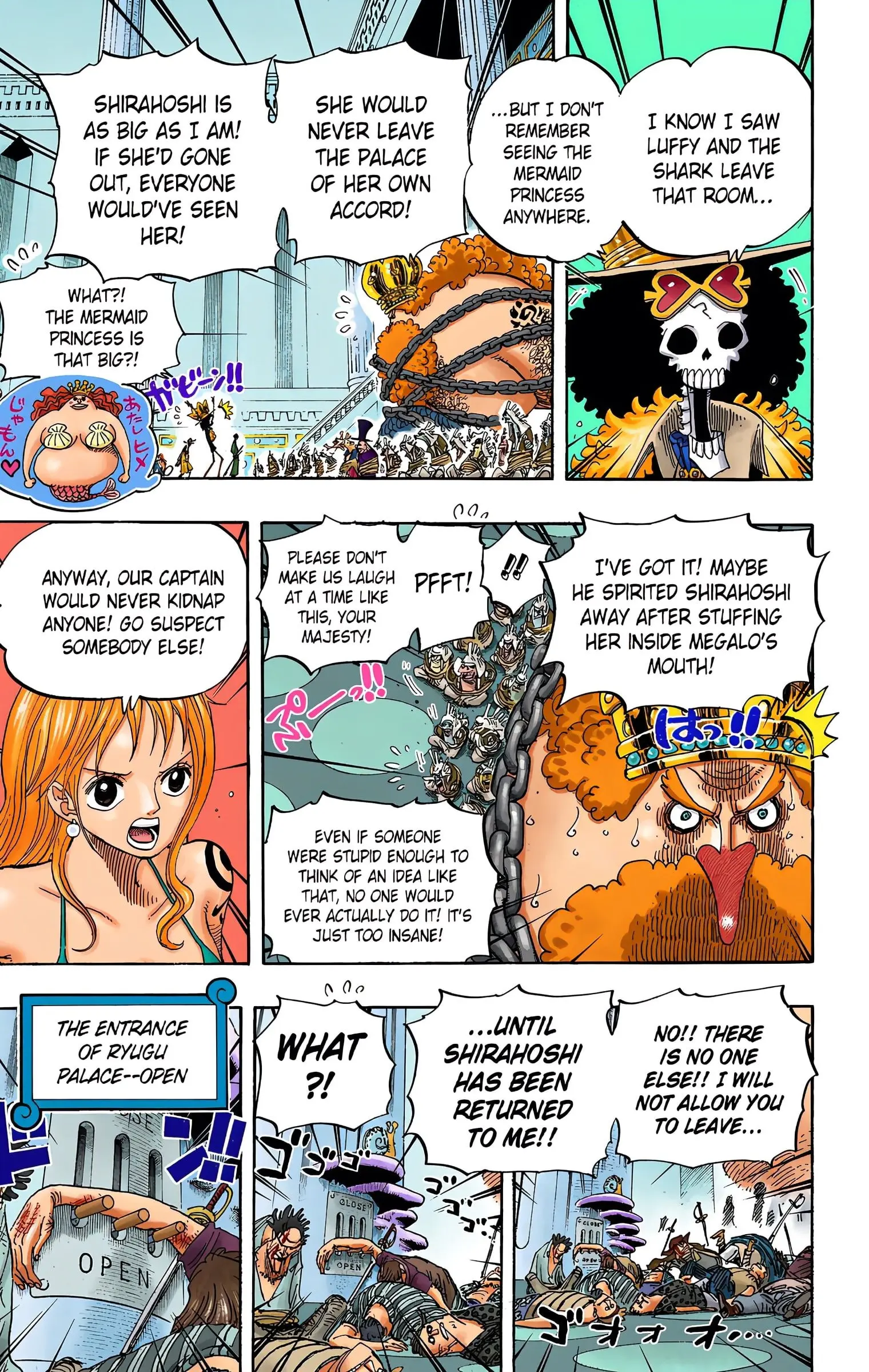 One Piece Colored, chapter 616, page 8