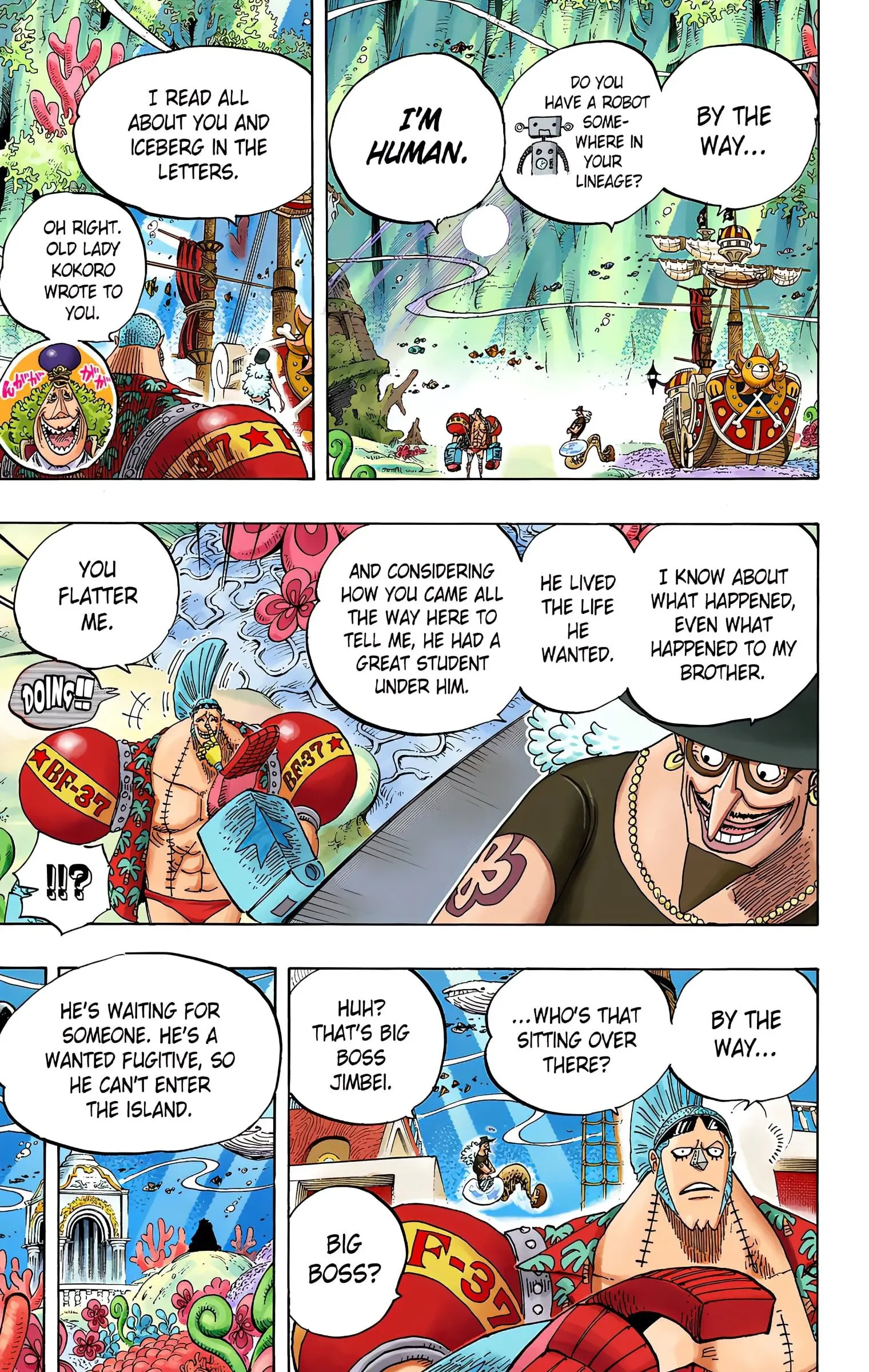 One Piece Colored, chapter 616, page 11
