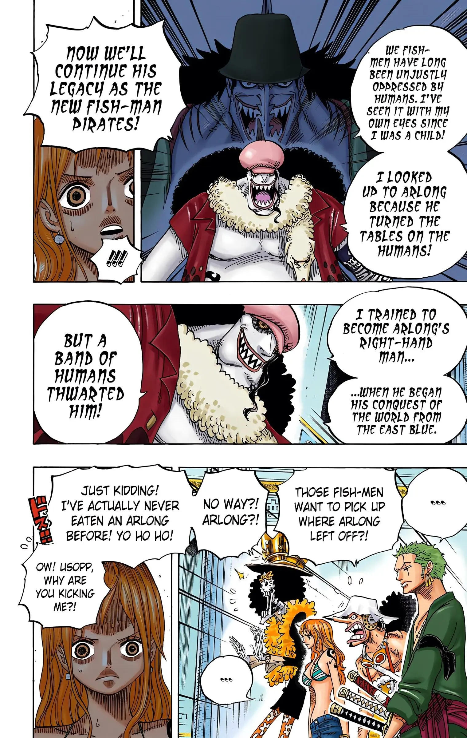 One Piece Colored, chapter 617, page 4