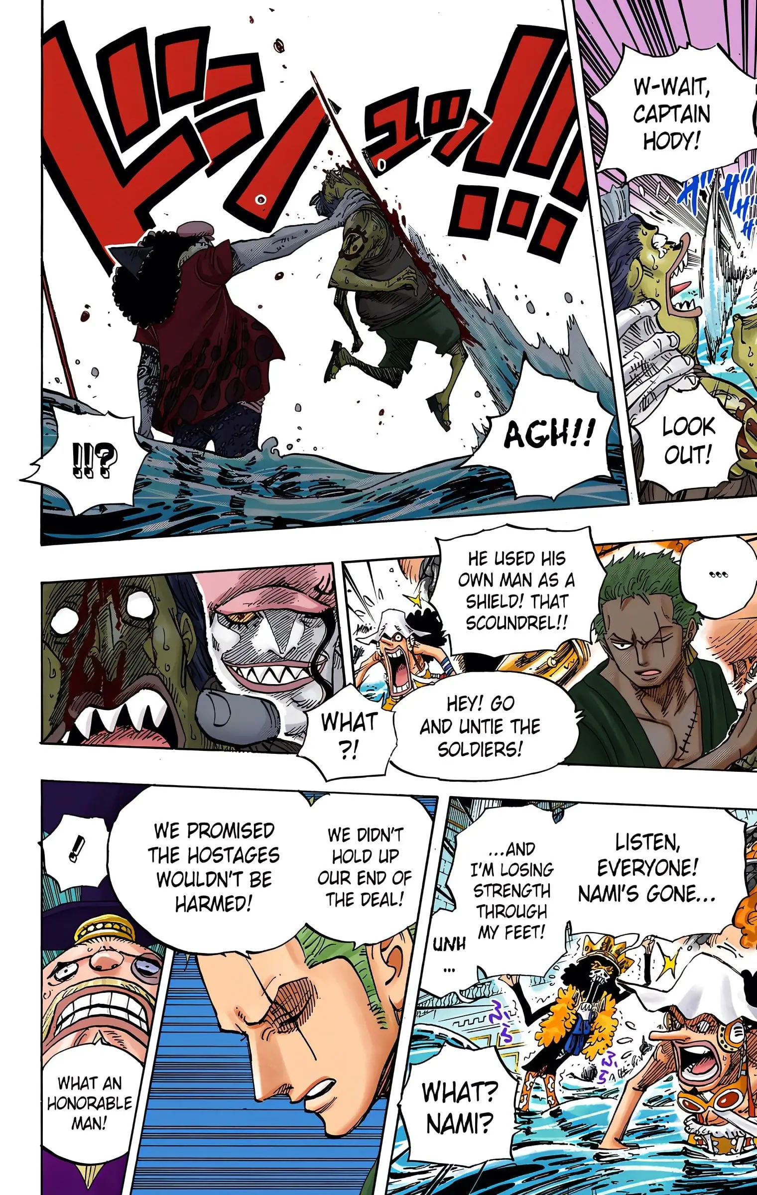 One Piece Colored, chapter 617, page 10