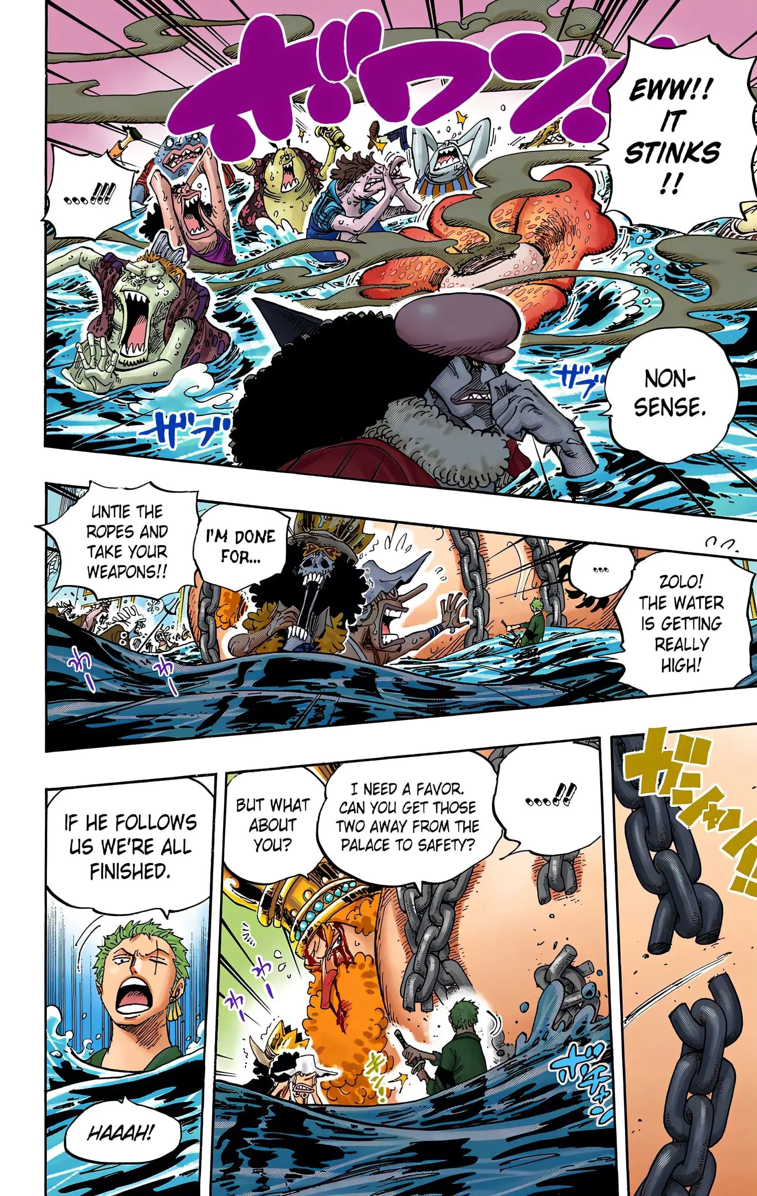 One Piece Colored, chapter 617, page 12