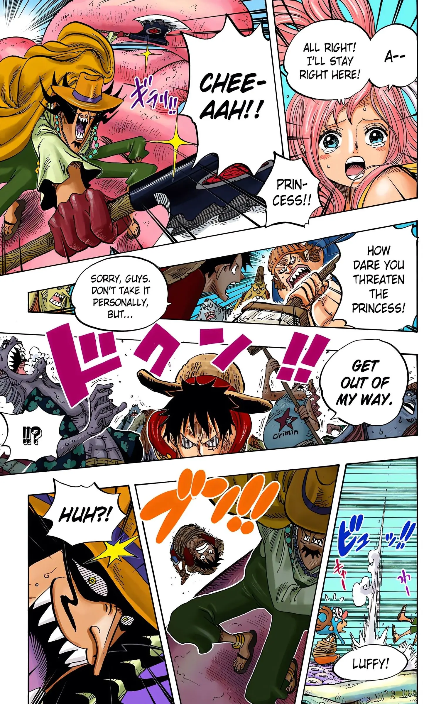 One Piece Colored, chapter 618, page 8