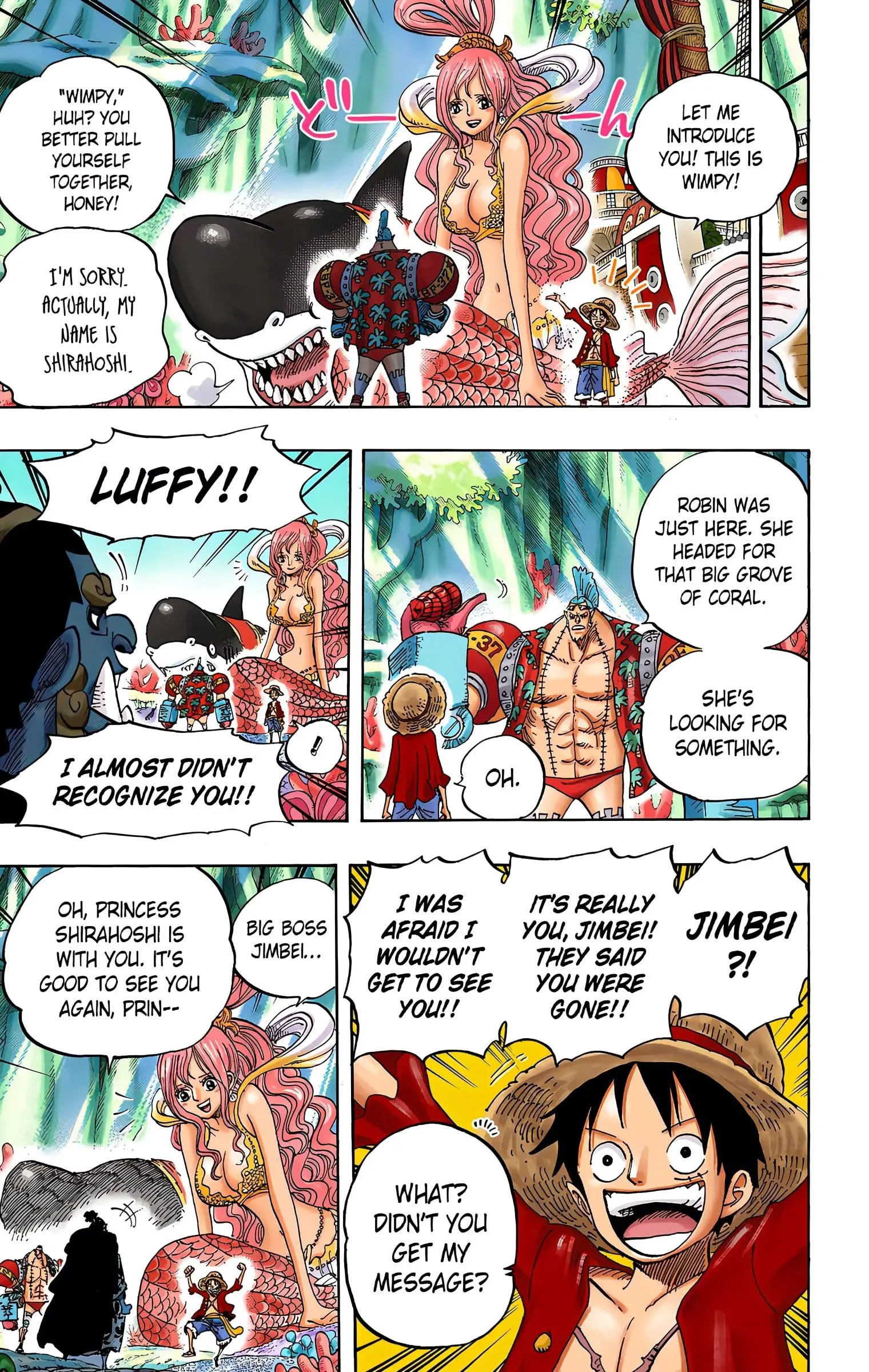 One Piece Colored, chapter 619, page 9
