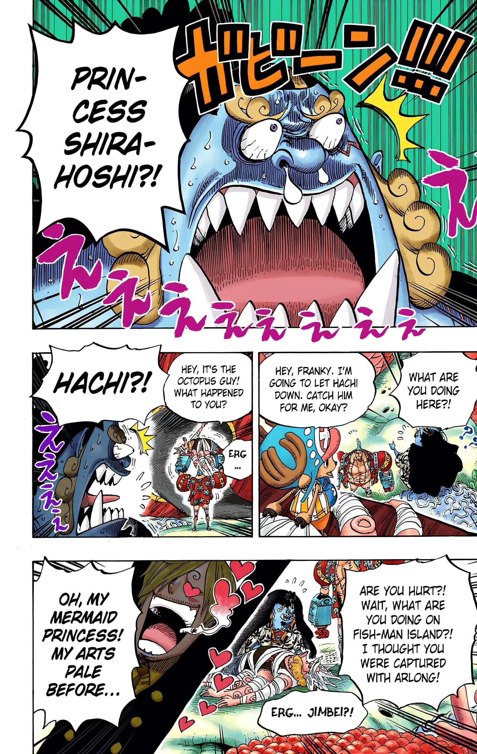 One Piece Colored, chapter 619, page 10