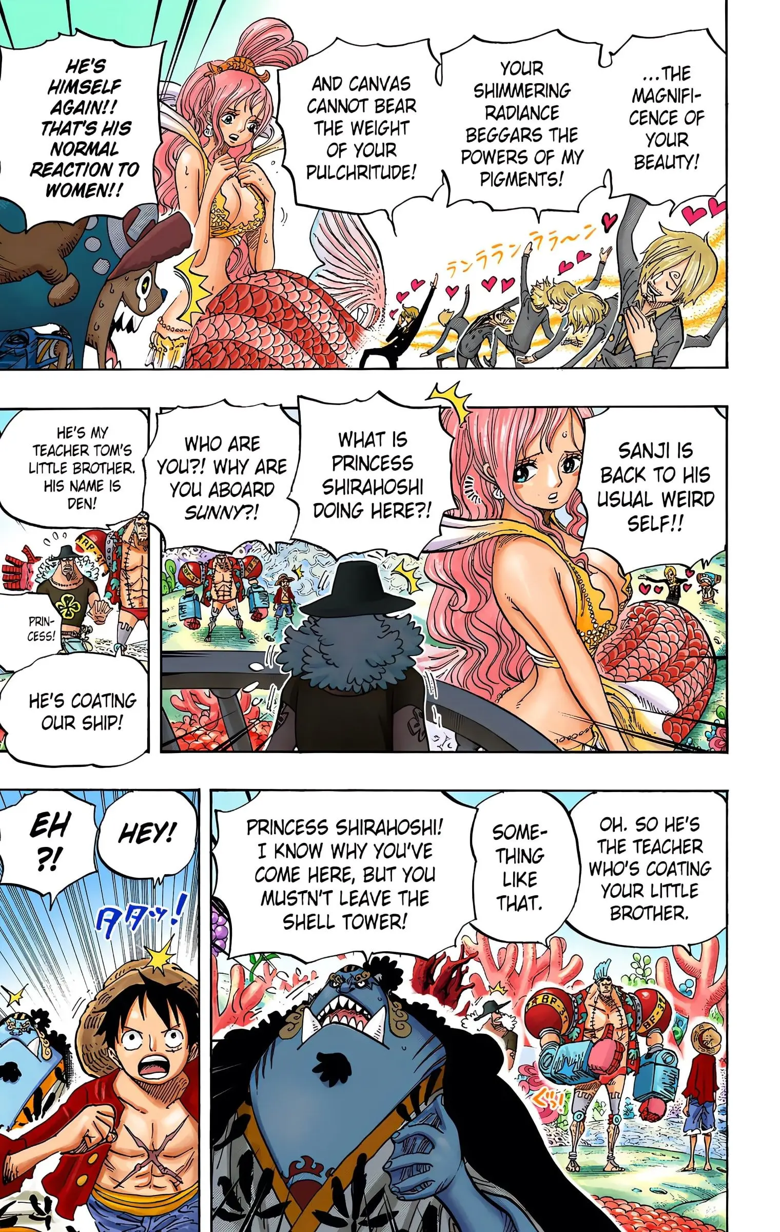 One Piece Colored, chapter 619, page 11