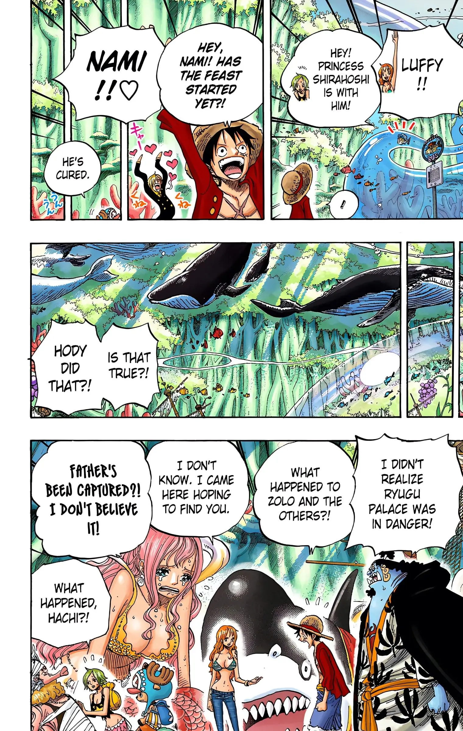 One Piece Colored, chapter 619, page 14