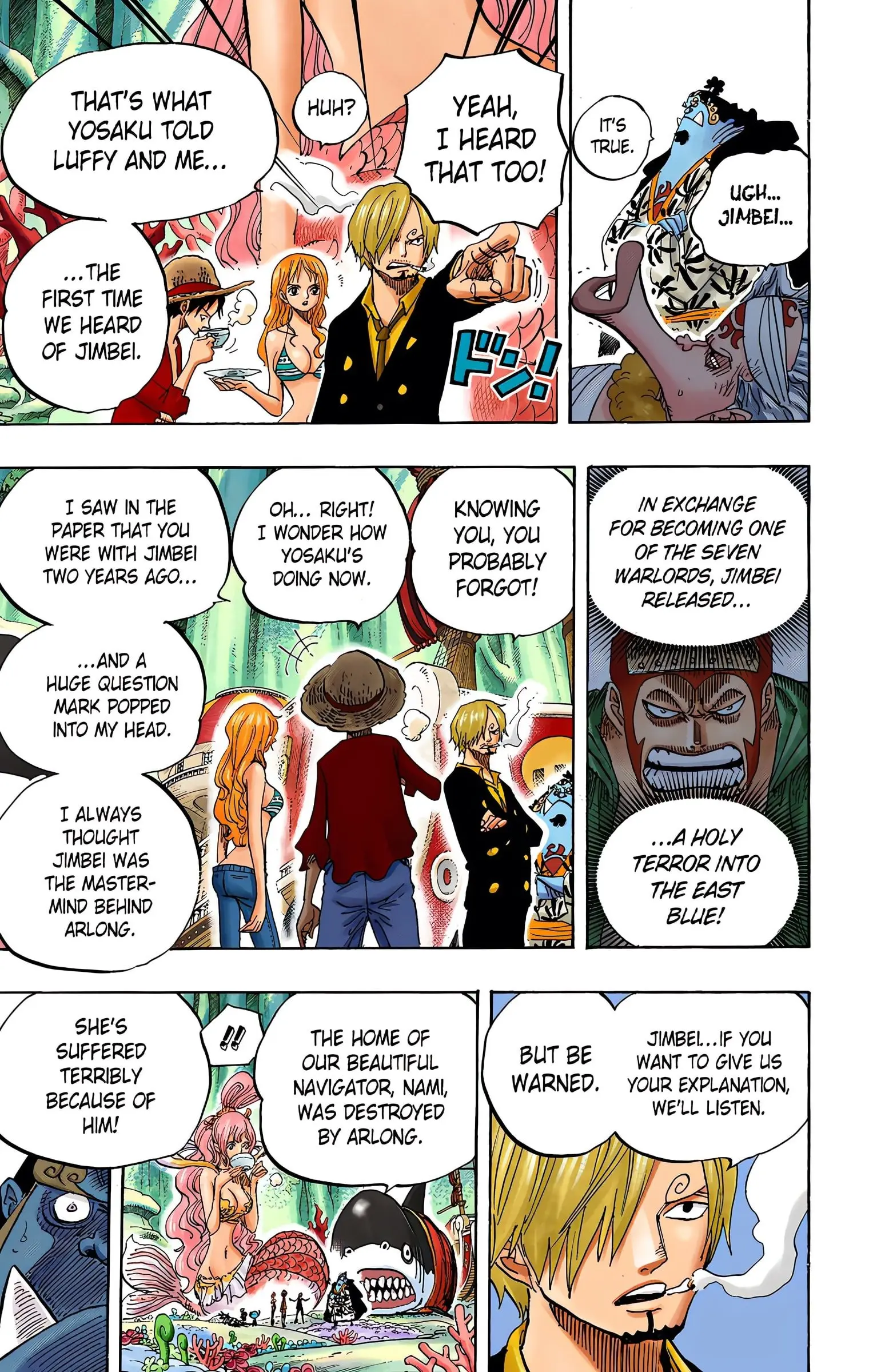 One Piece Colored, chapter 620, page 9
