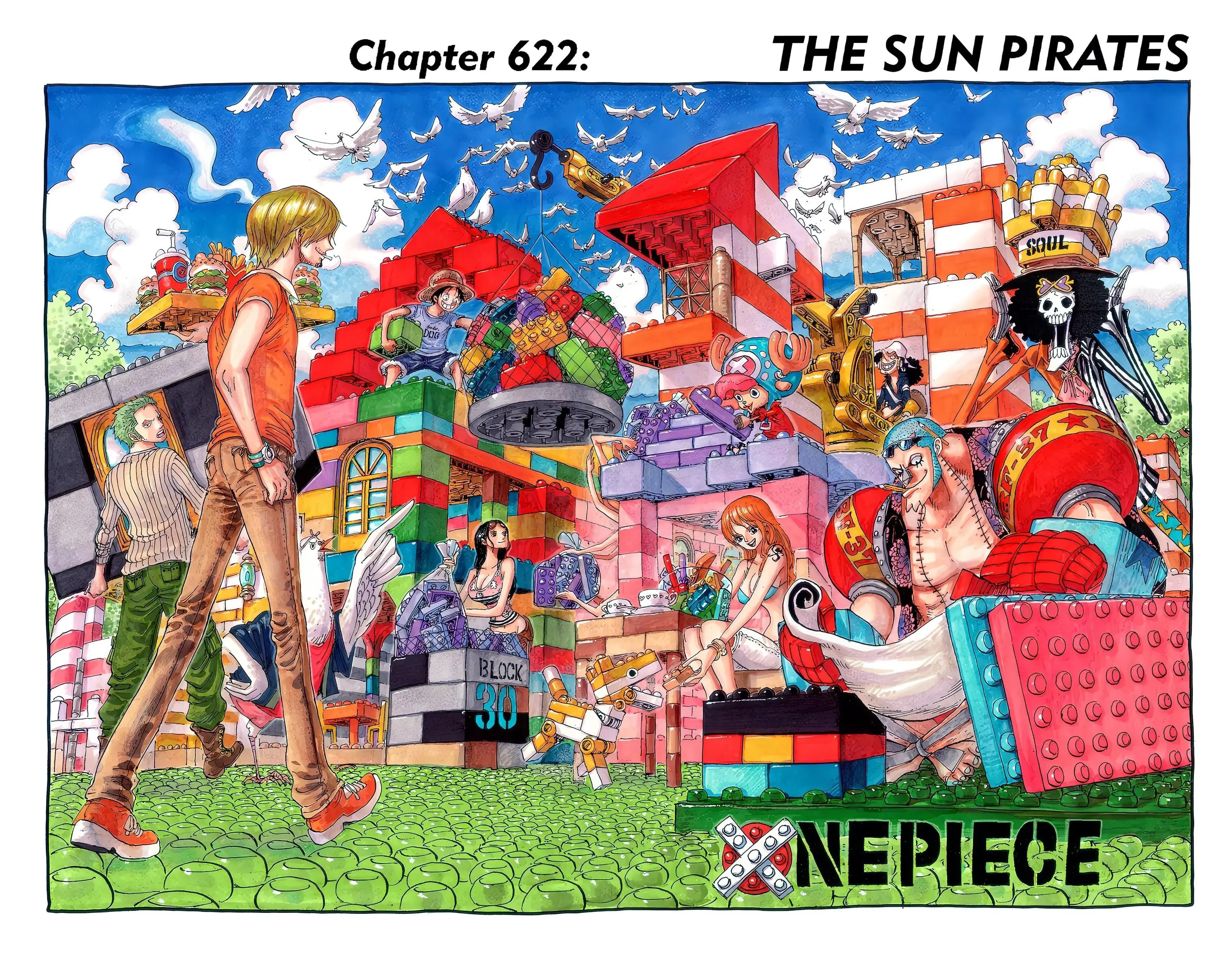 One Piece Colored, chapter 622, page 1