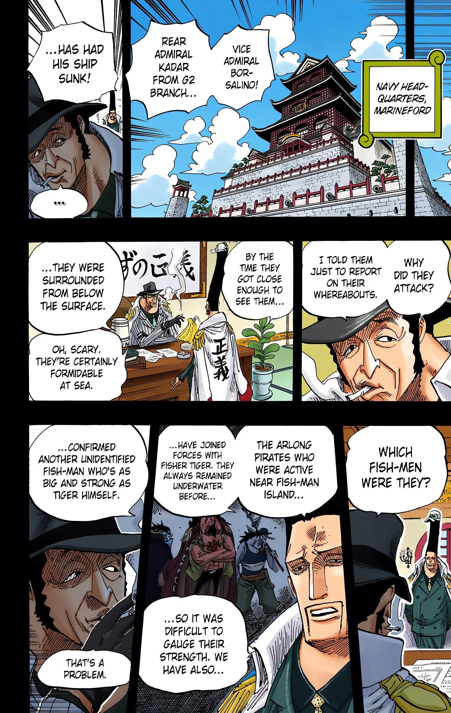 One Piece Colored, chapter 622, page 10