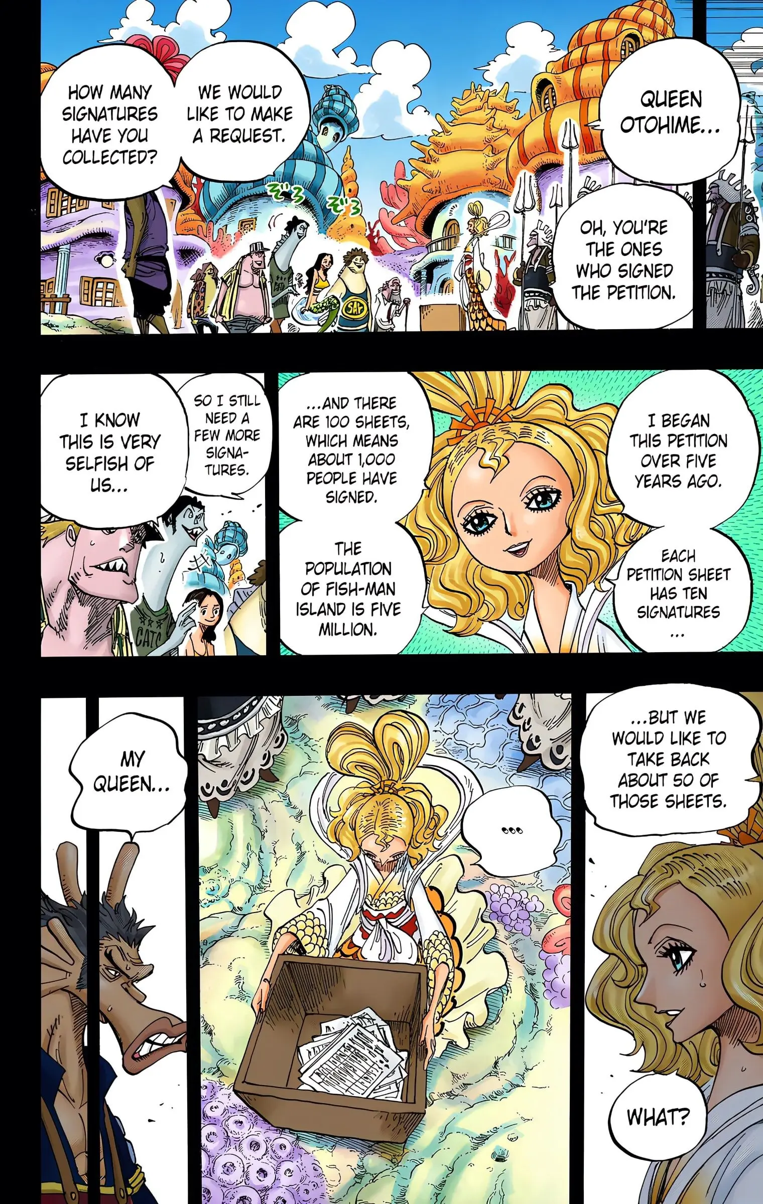 One Piece Colored, chapter 624, page 8