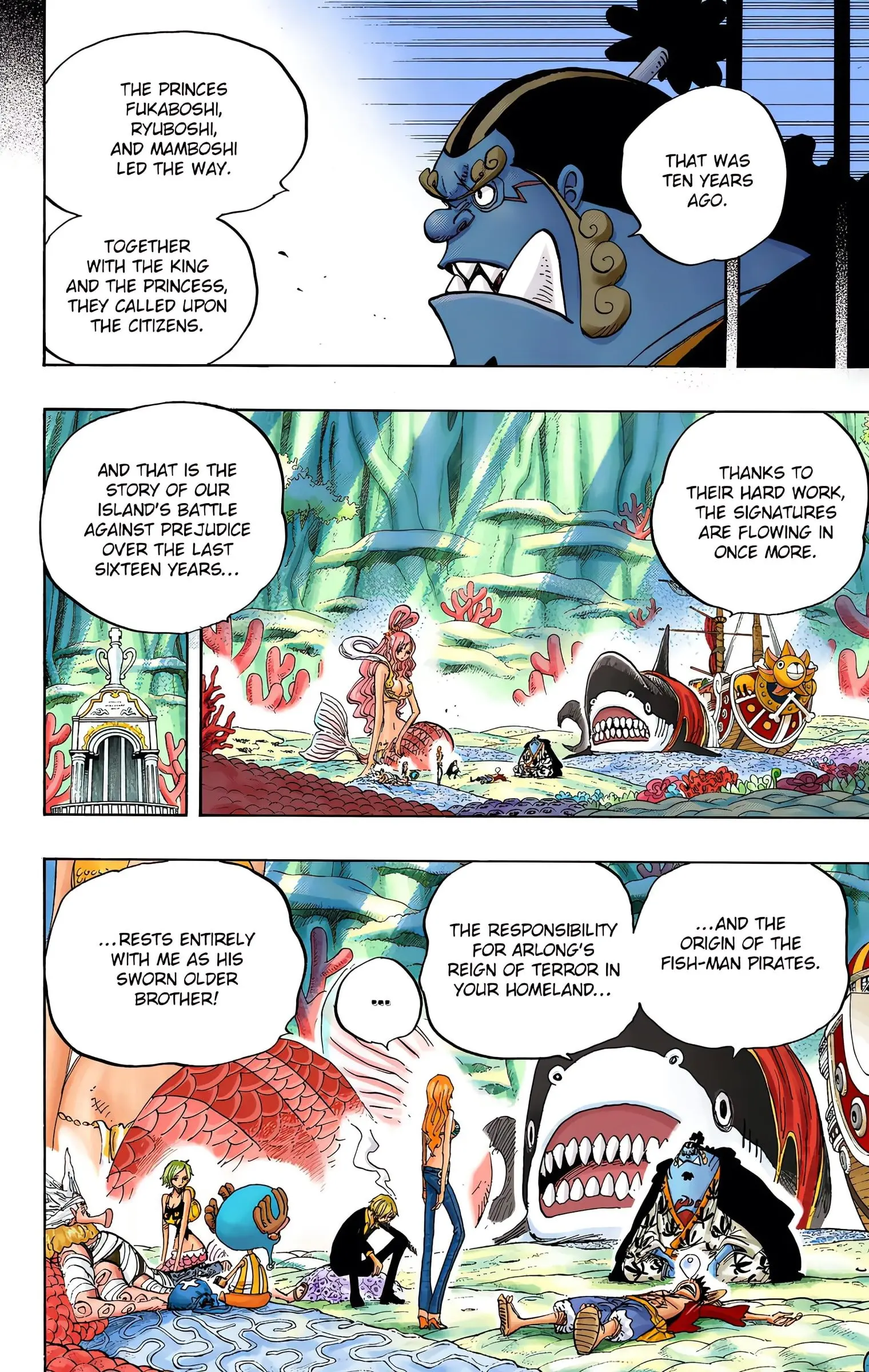 One Piece Colored, chapter 627, page 17