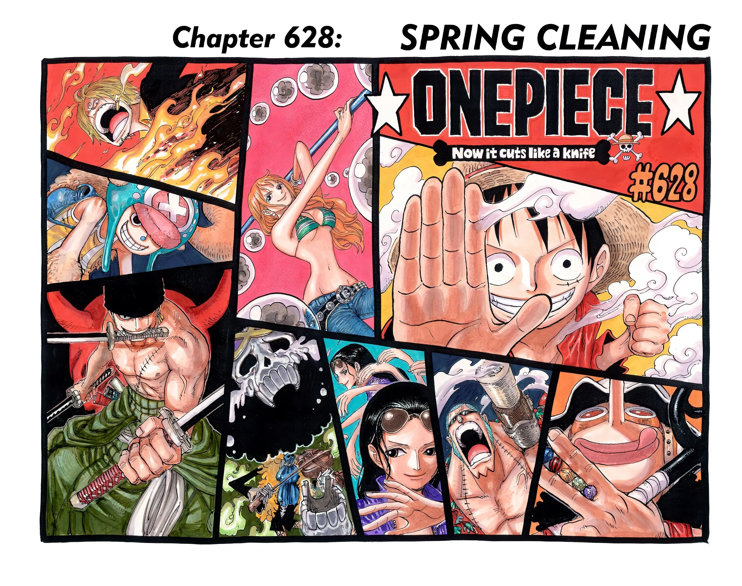 One Piece Colored, chapter 628, page 1