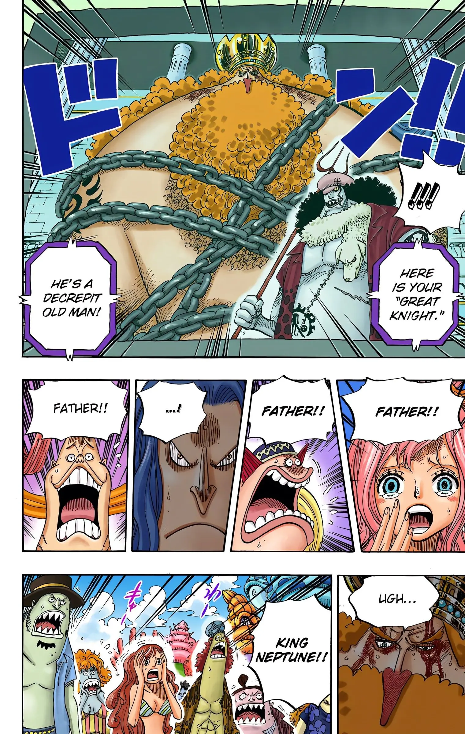 One Piece Colored, chapter 628, page 8