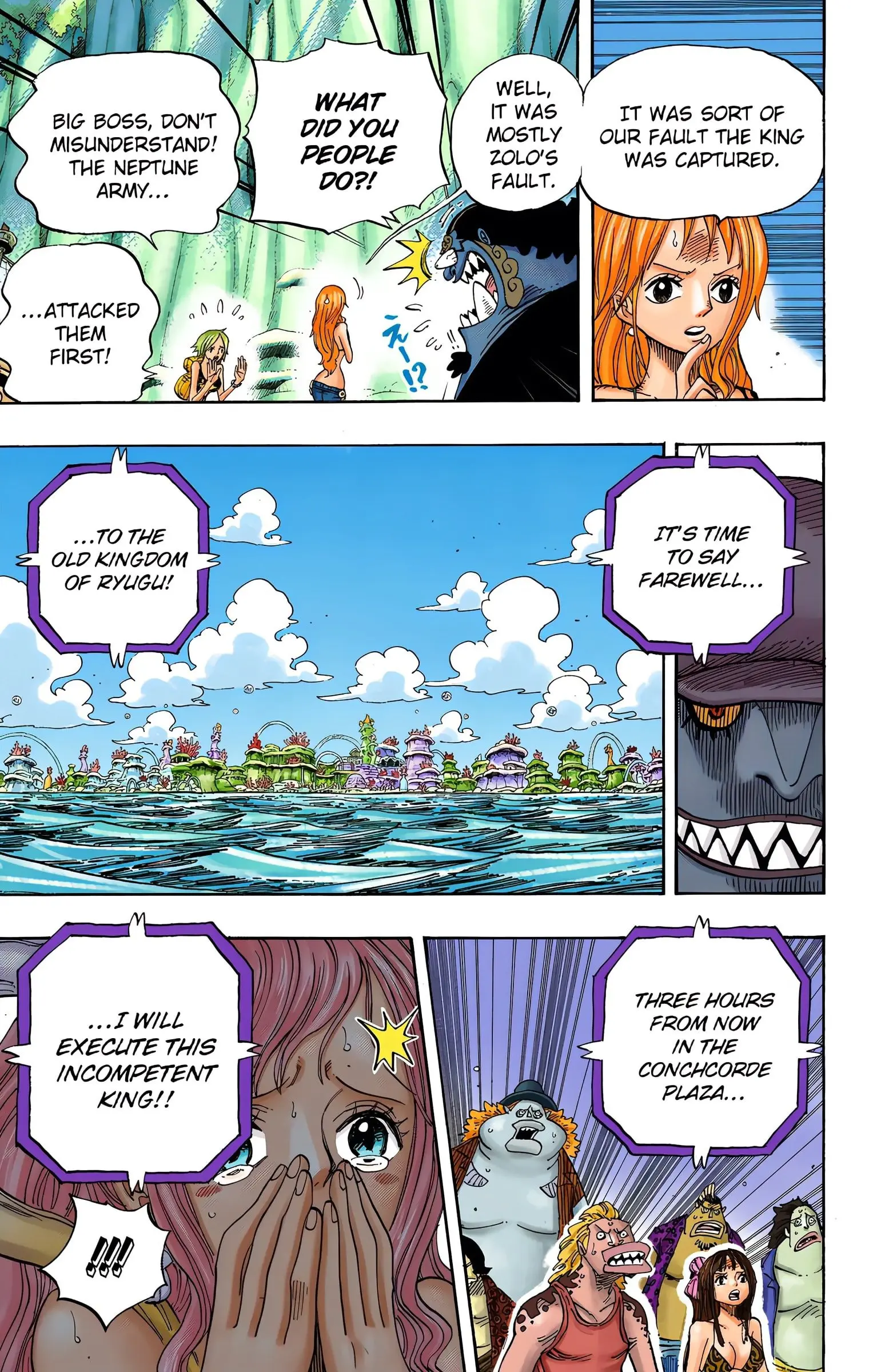 One Piece Colored, chapter 628, page 9