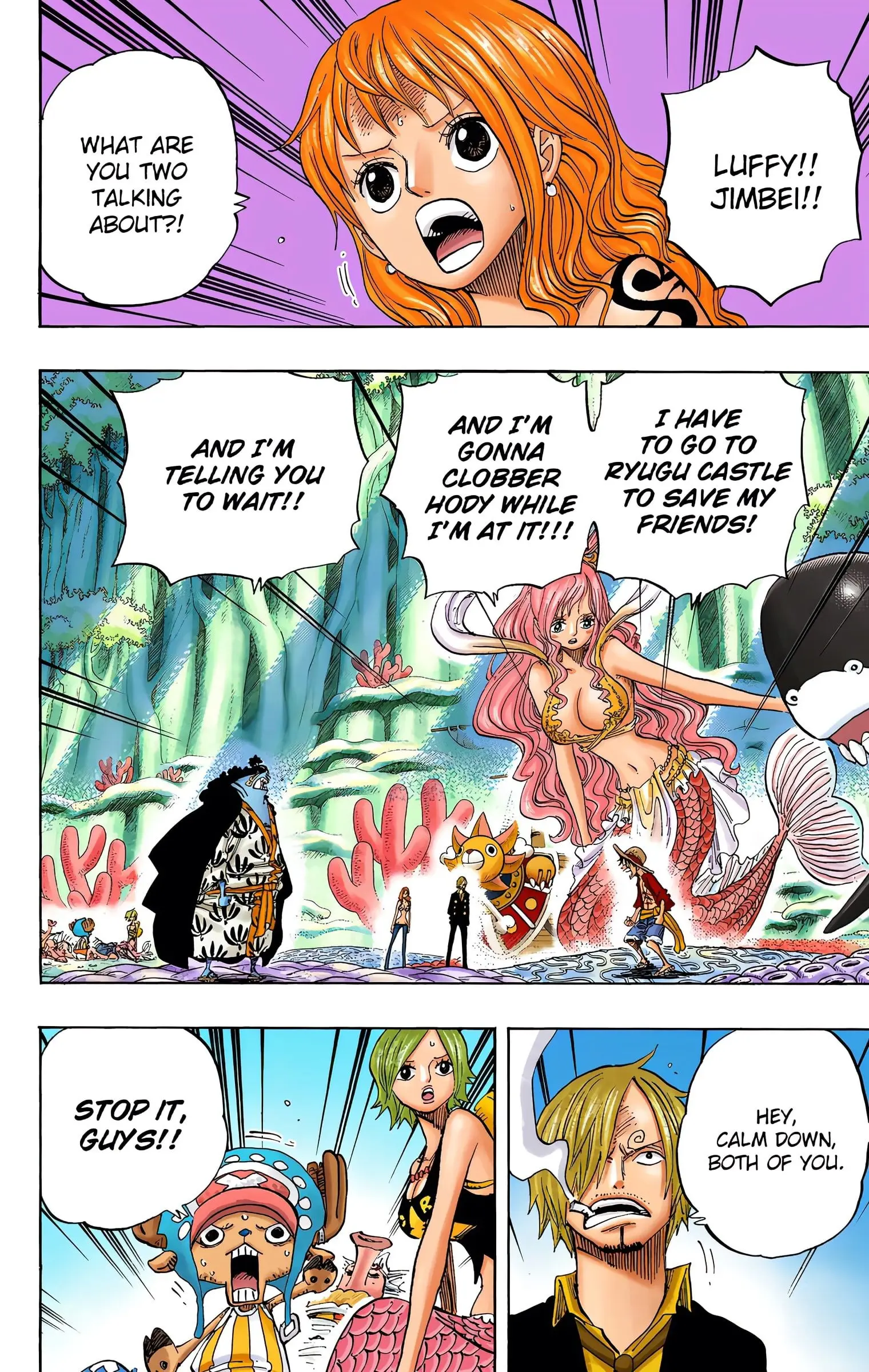 One Piece Colored, chapter 629, page 2