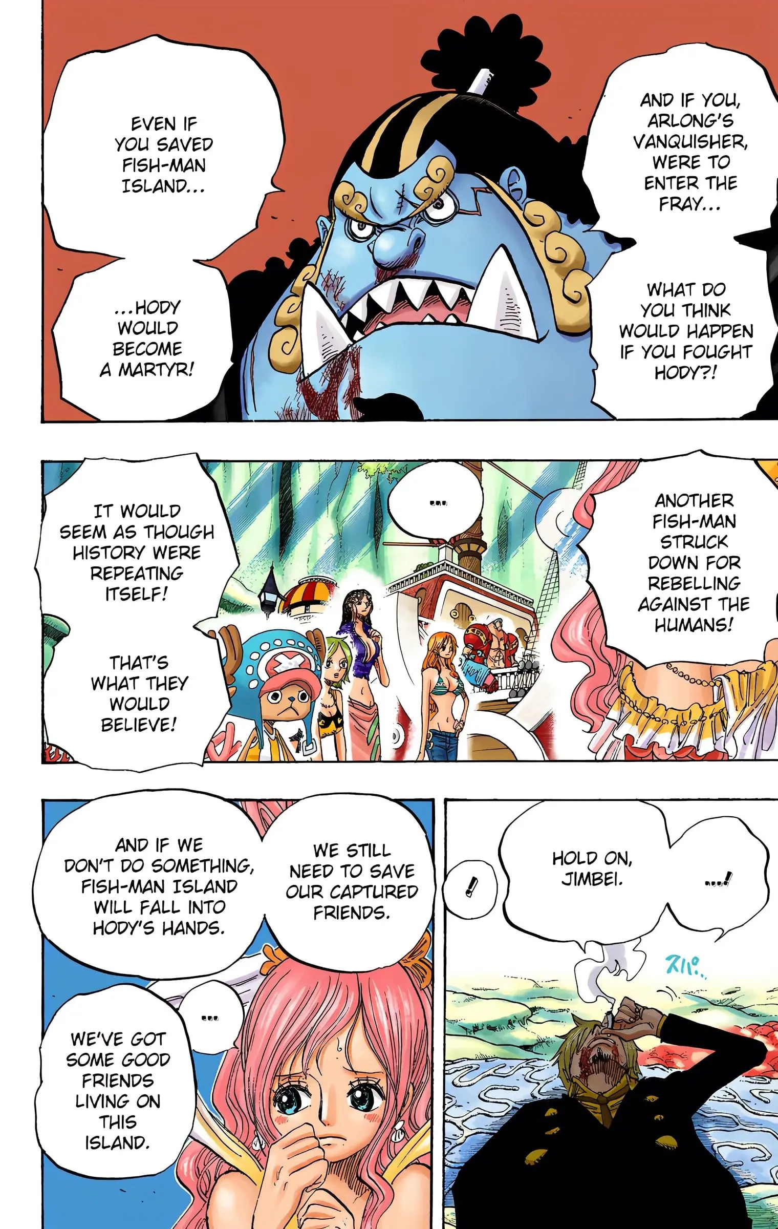 One Piece Colored, chapter 629, page 9