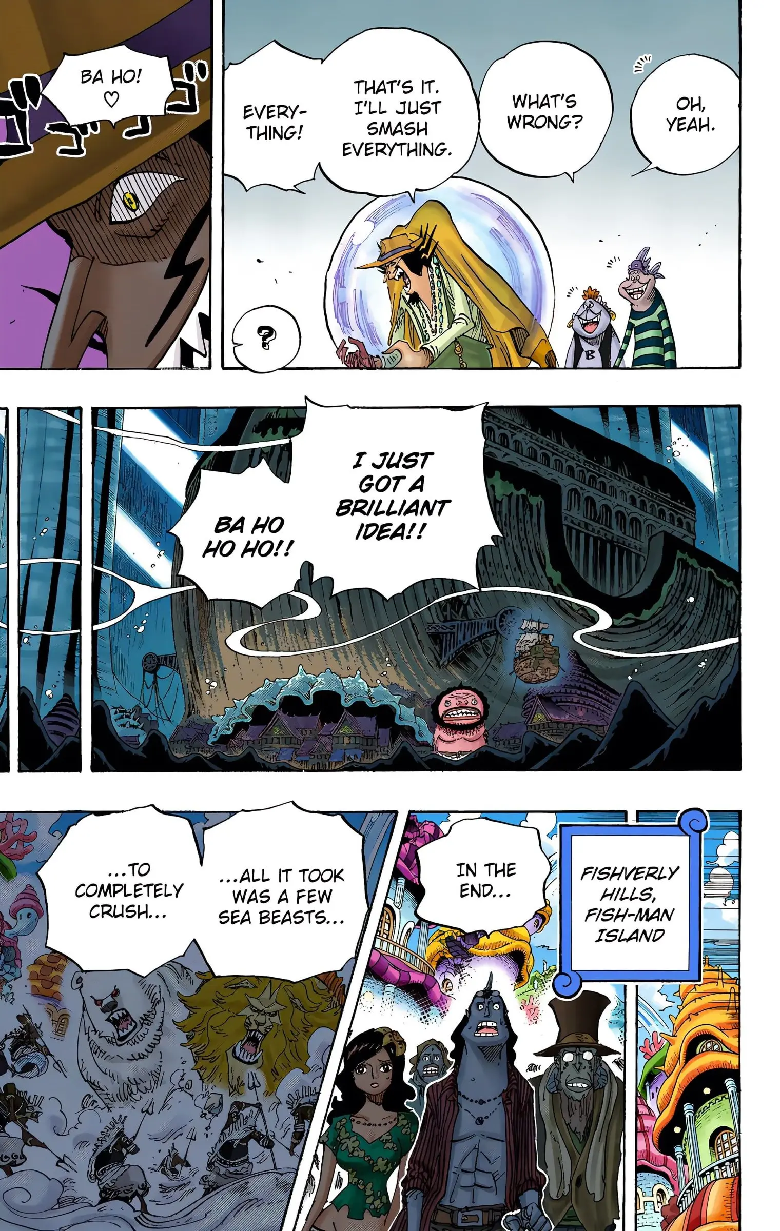 One Piece Colored, chapter 631, page 3