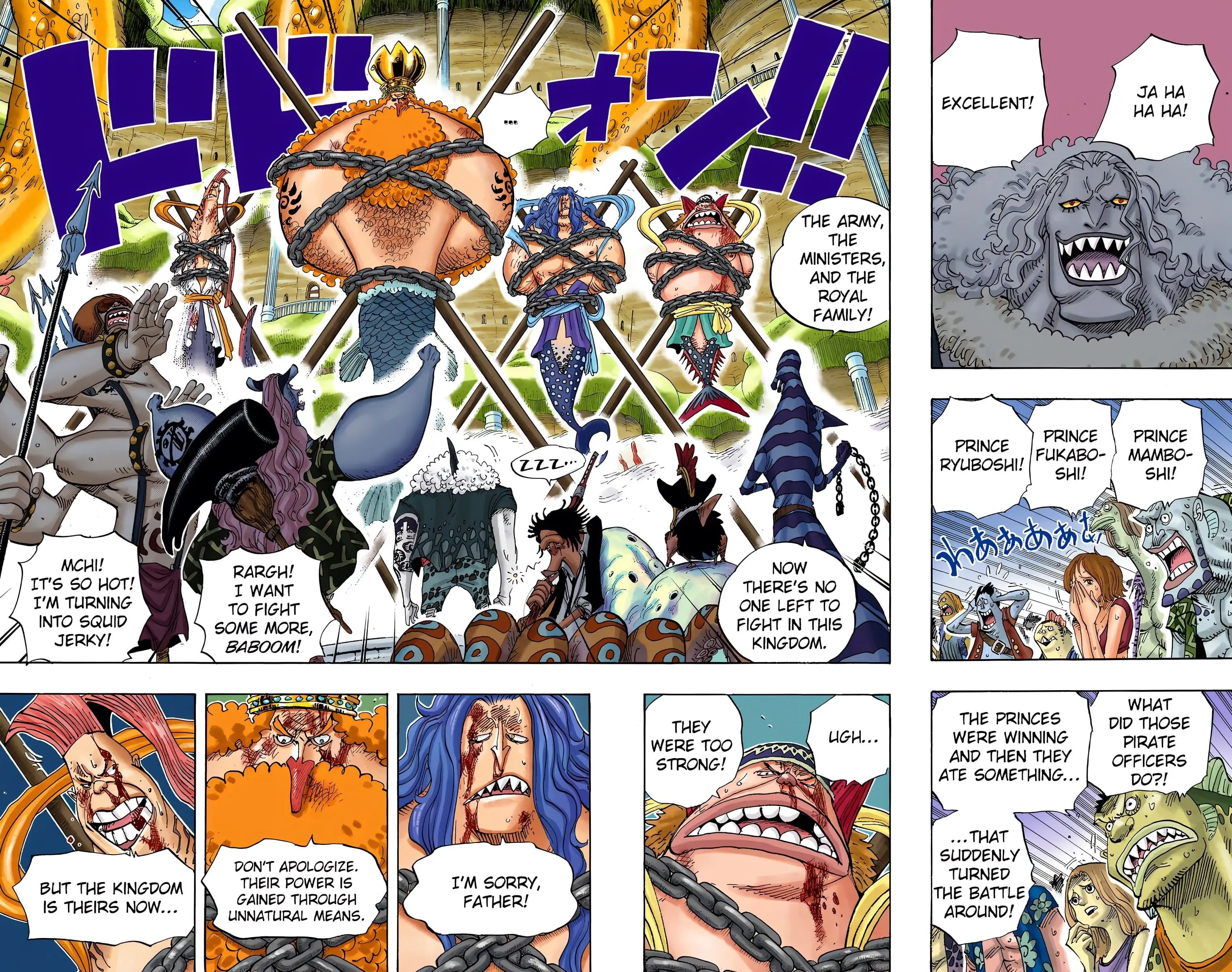 One Piece Colored, chapter 632, page 4