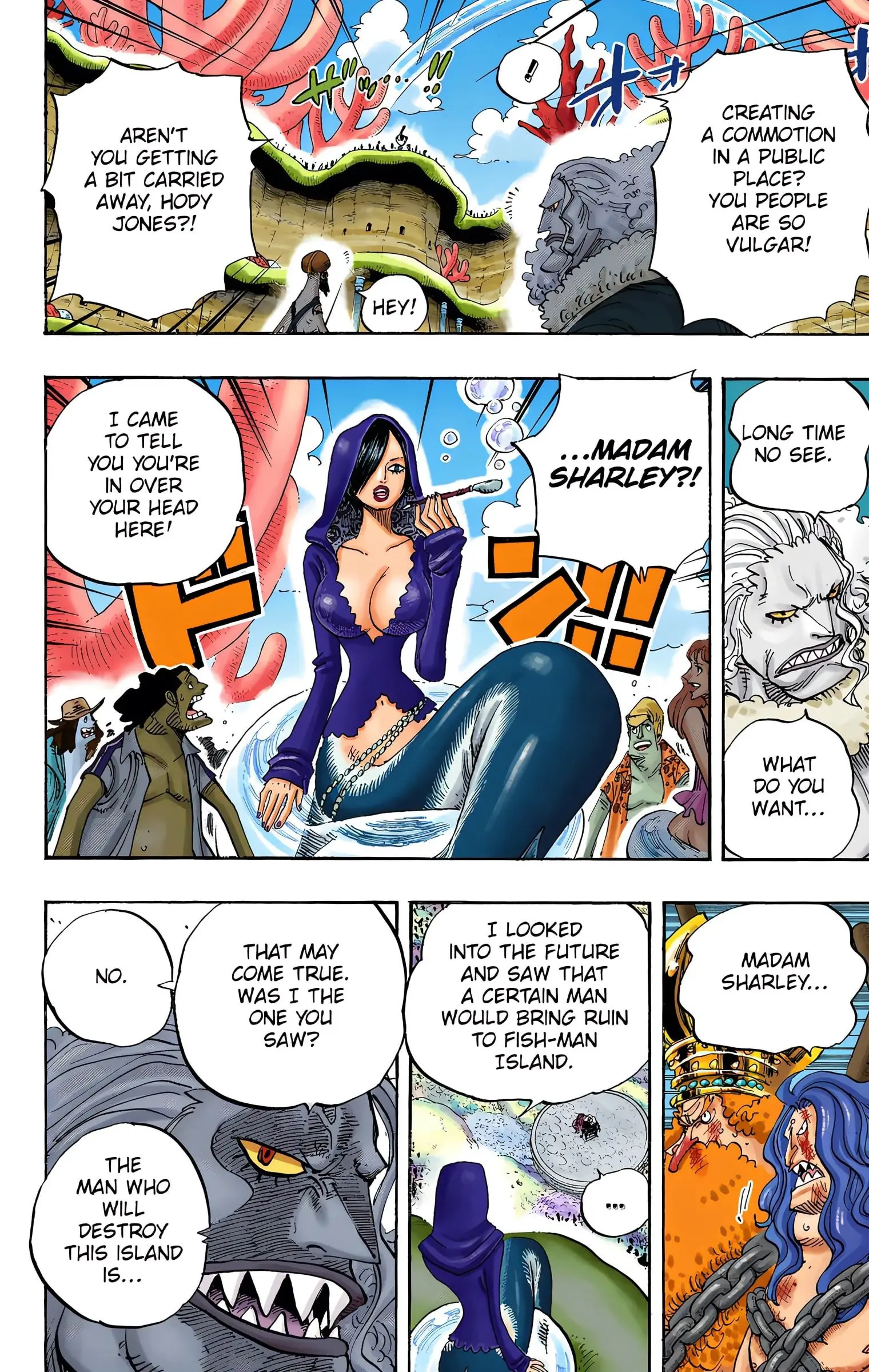 One Piece Colored, chapter 632, page 10