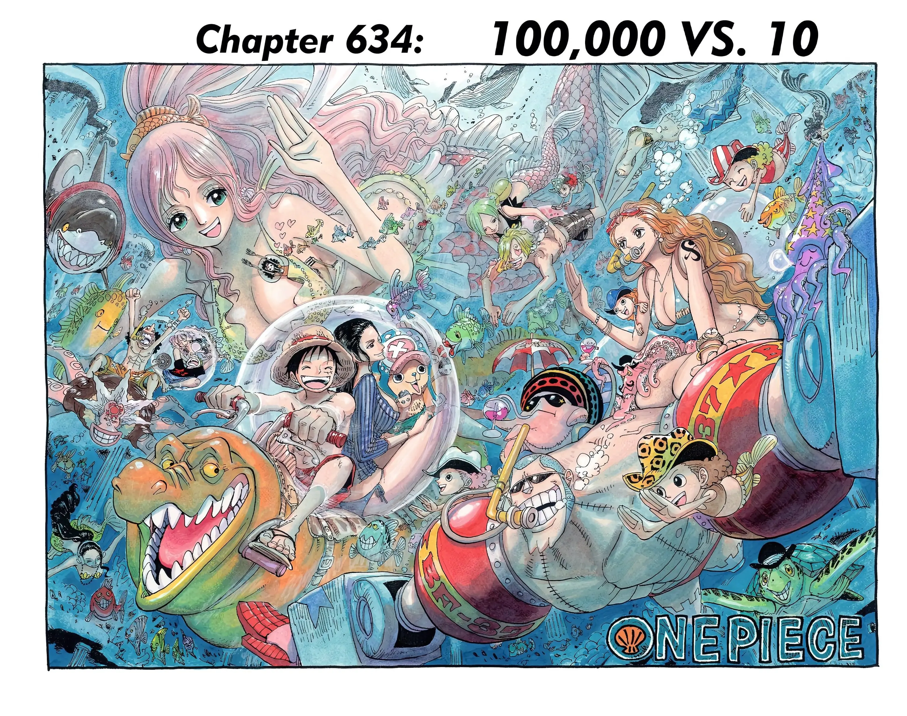 One Piece Colored, chapter 634, page 1