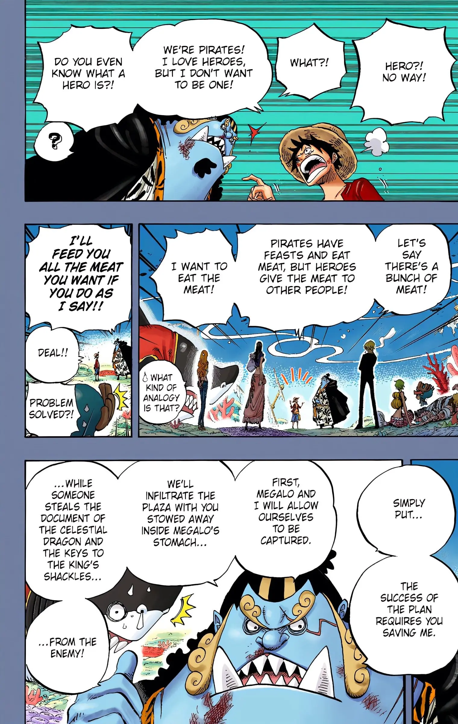 One Piece Colored, chapter 634, page 4
