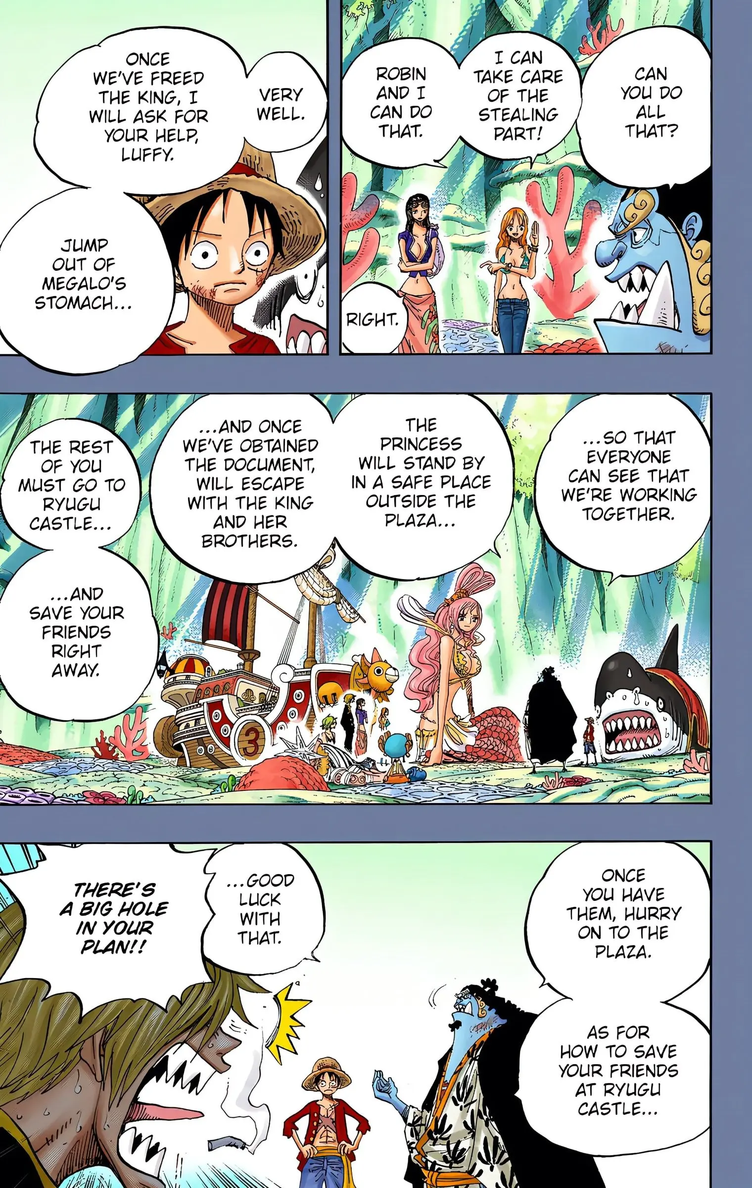 One Piece Colored, chapter 634, page 5