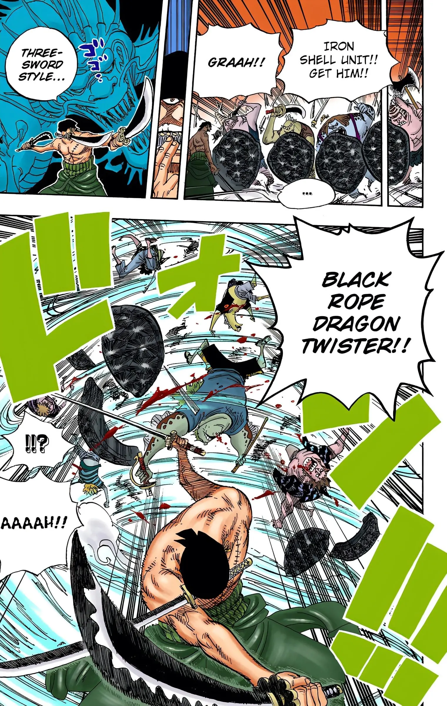 One Piece Colored, chapter 635, page 6