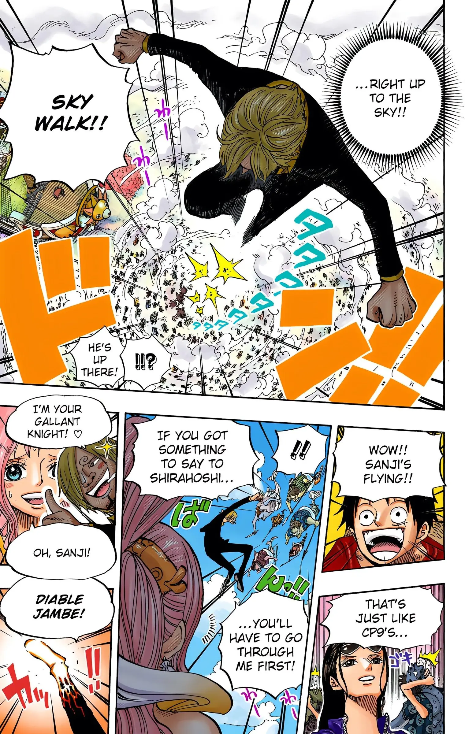 One Piece Colored, chapter 635, page 10
