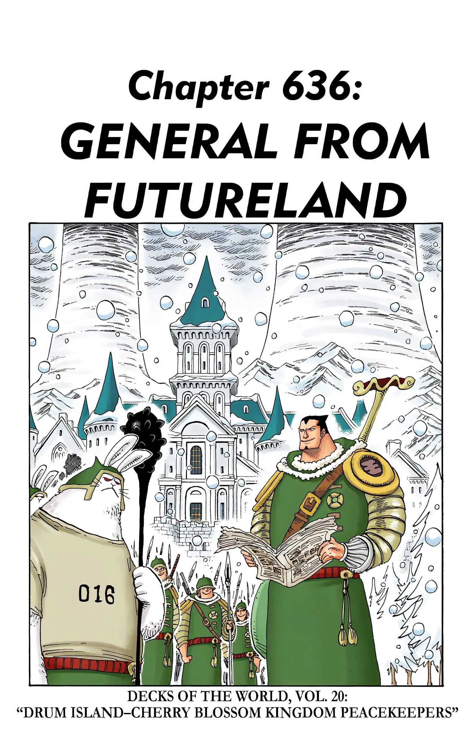 One Piece Colored, chapter 636, page 1