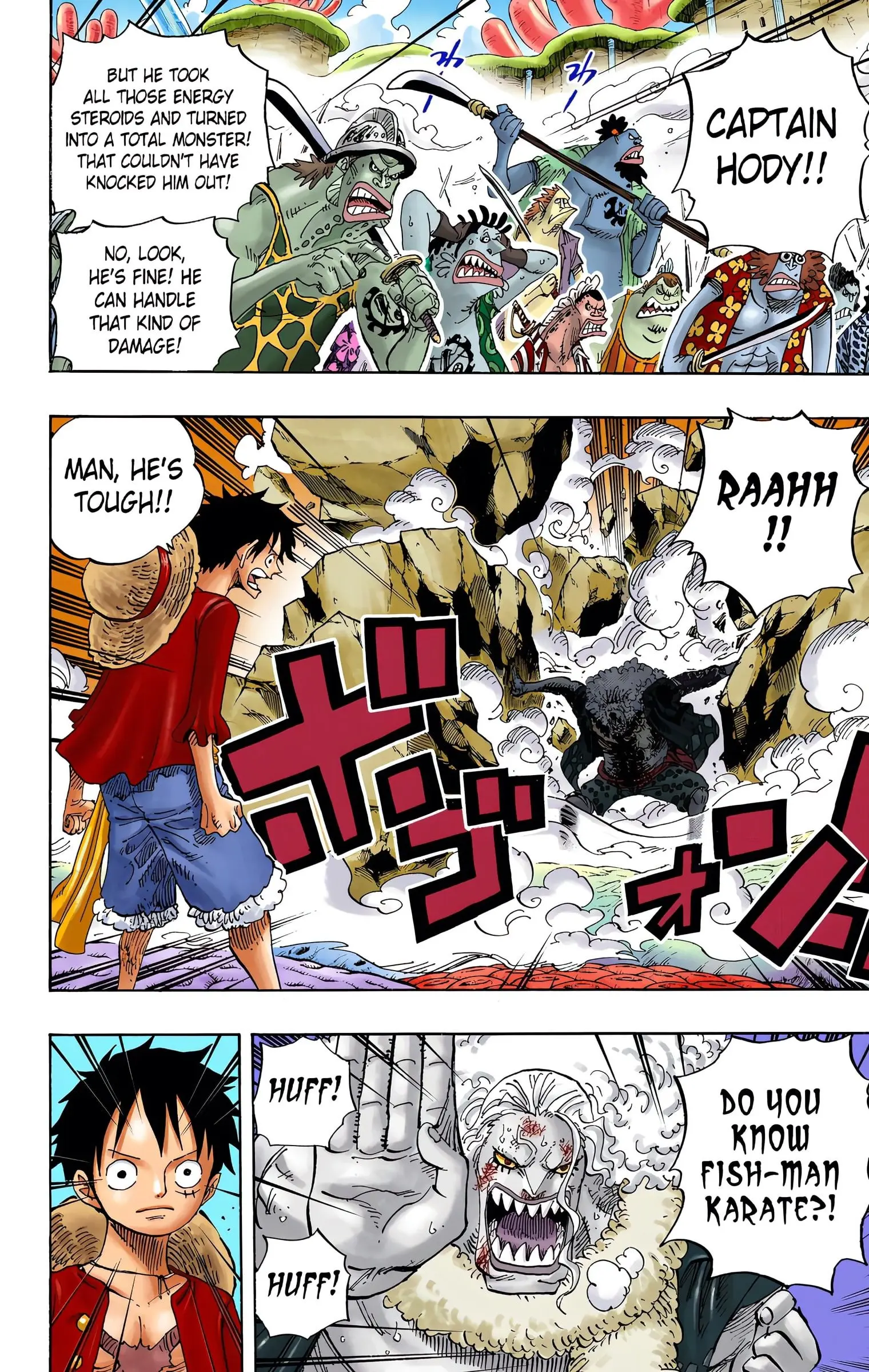 One Piece Colored, chapter 637, page 8
