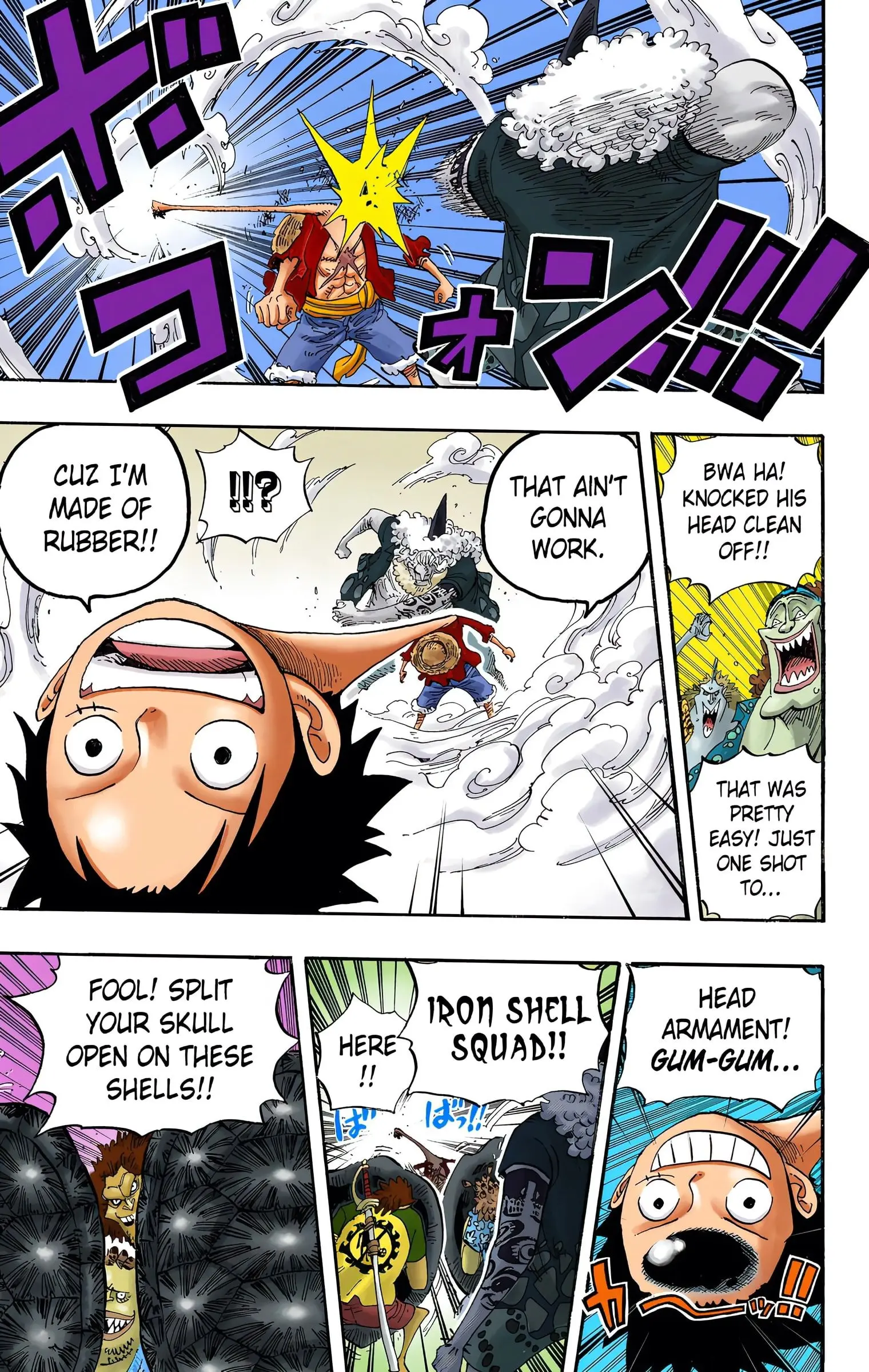 One Piece Colored, chapter 637, page 9