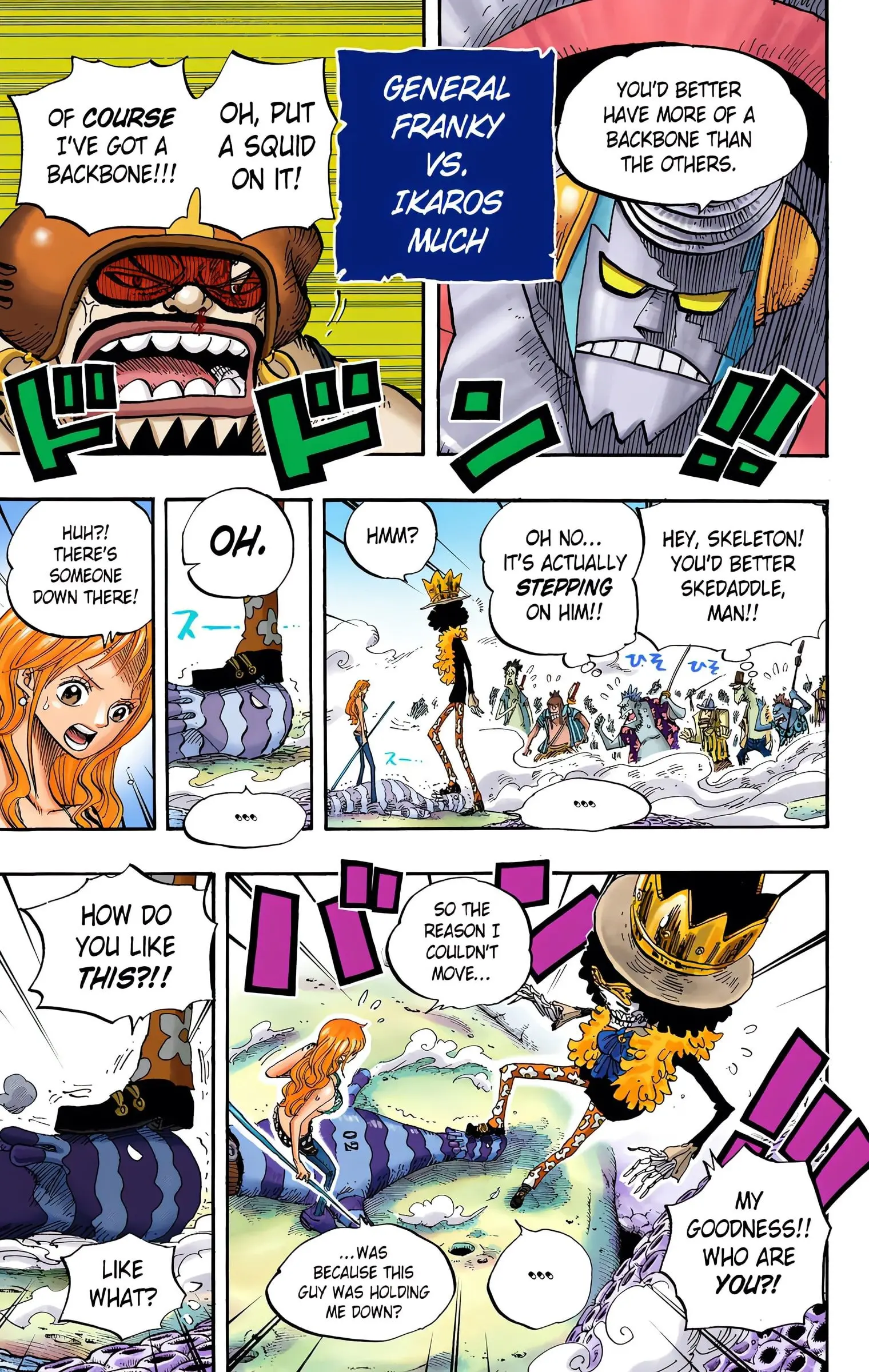 One Piece Colored, chapter 640, page 7