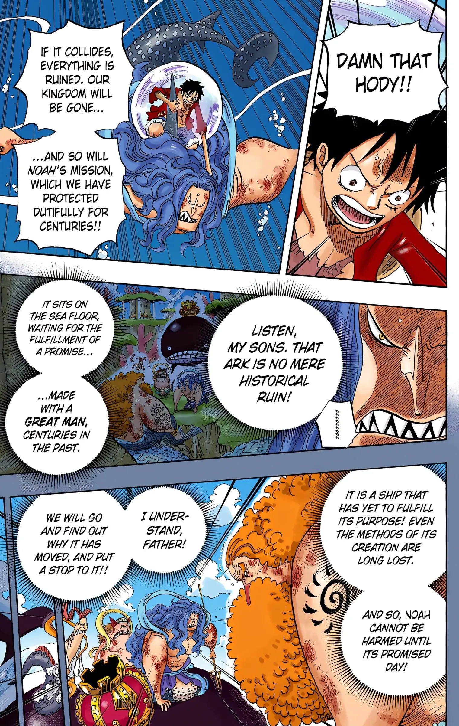 One Piece Colored, chapter 641, page 3