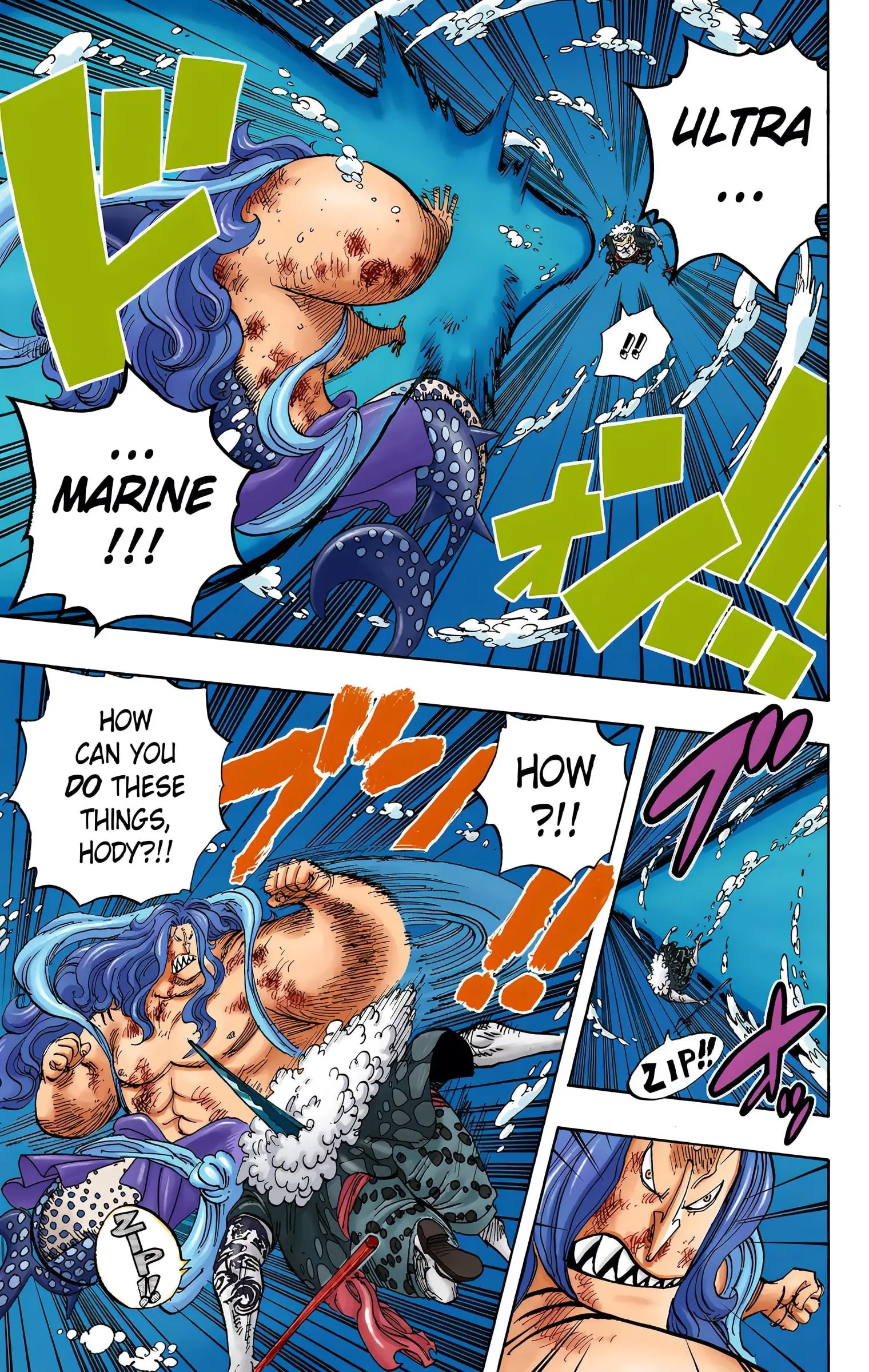 One Piece Colored, chapter 641, page 11