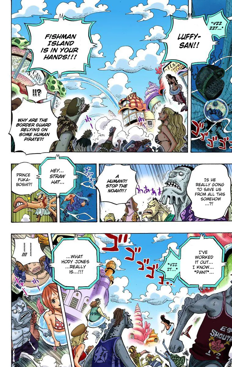 One Piece Colored, chapter 643, page 16
