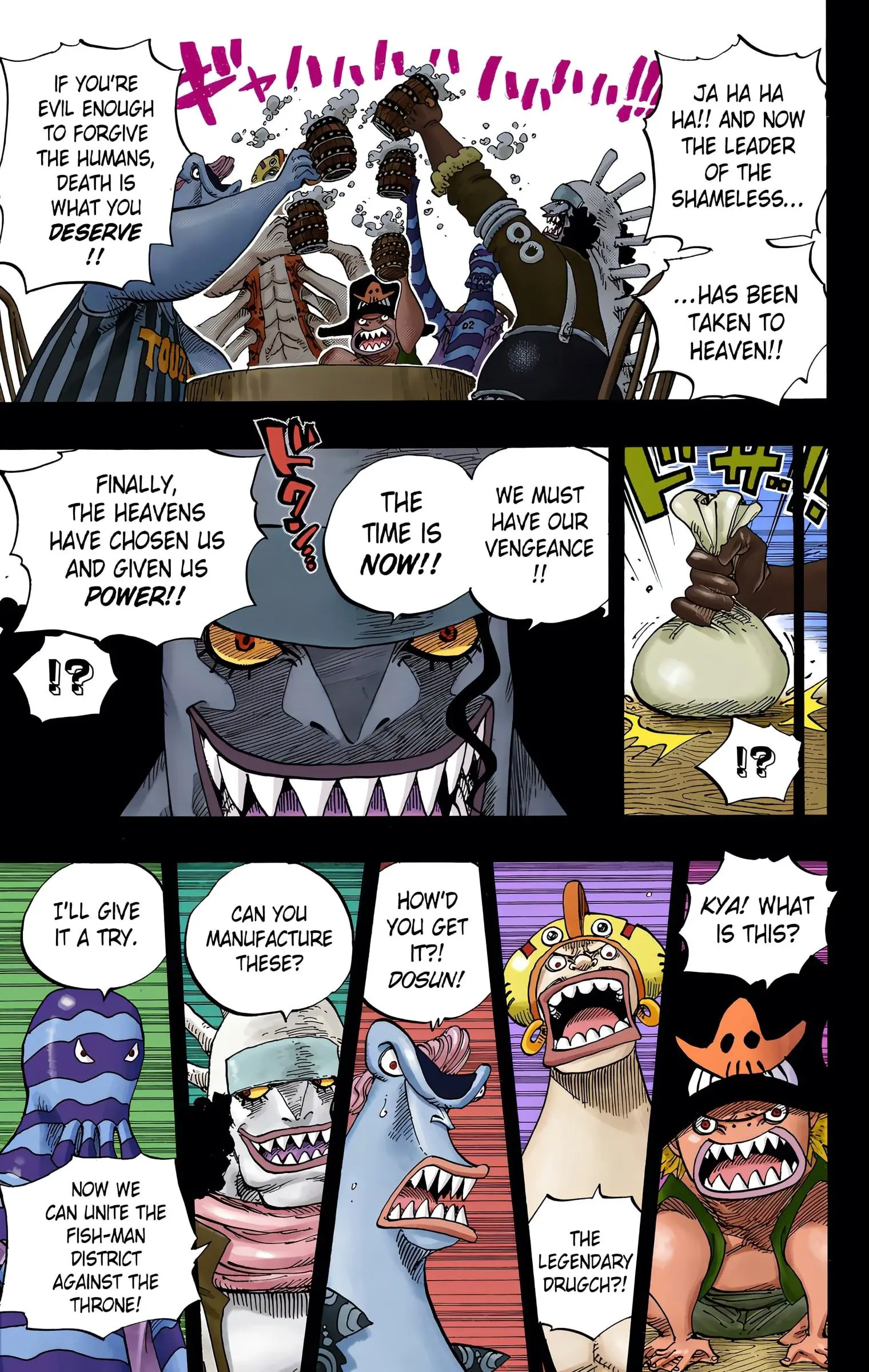 One Piece Colored, chapter 644, page 9