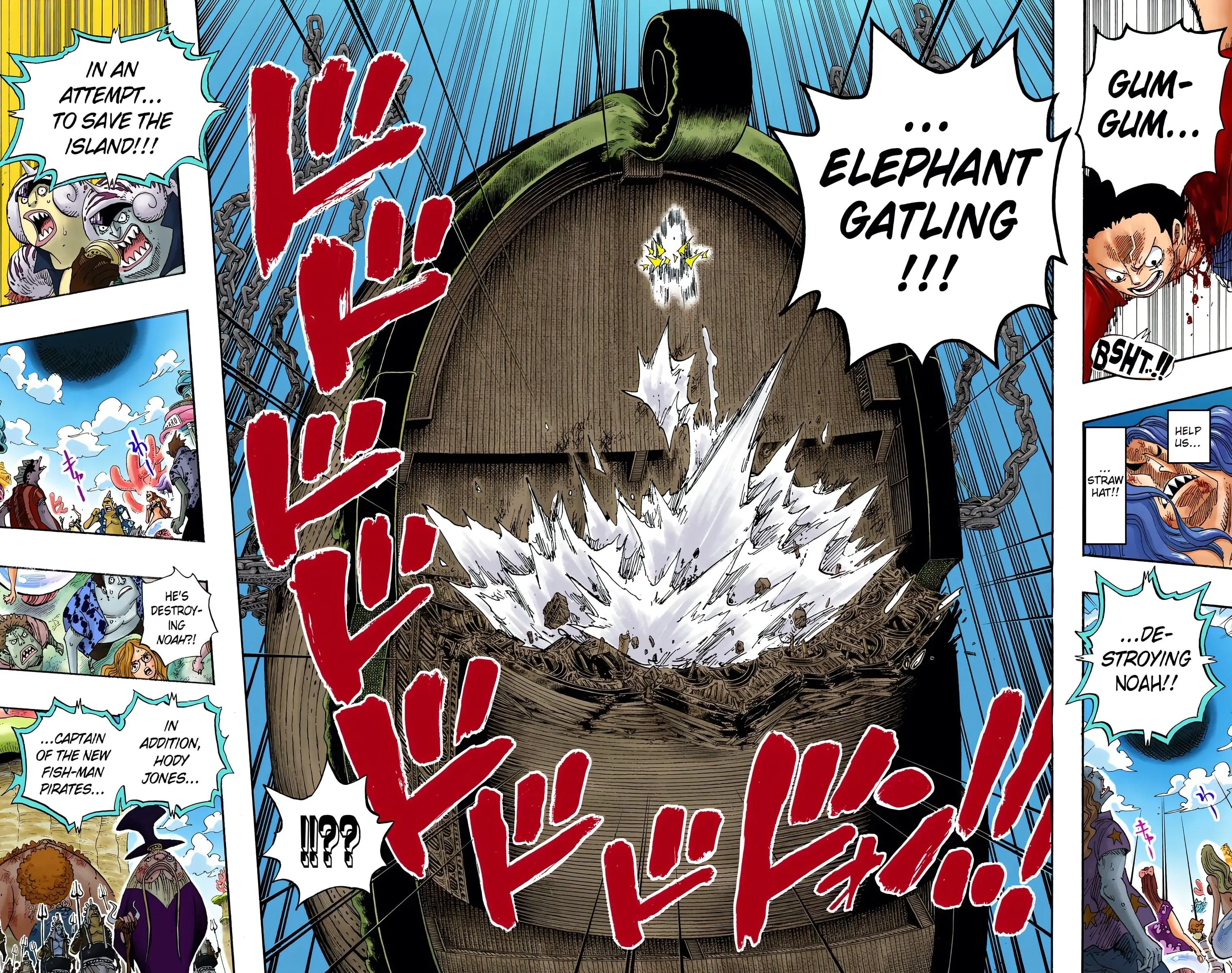 One Piece Colored, chapter 645, page 11
