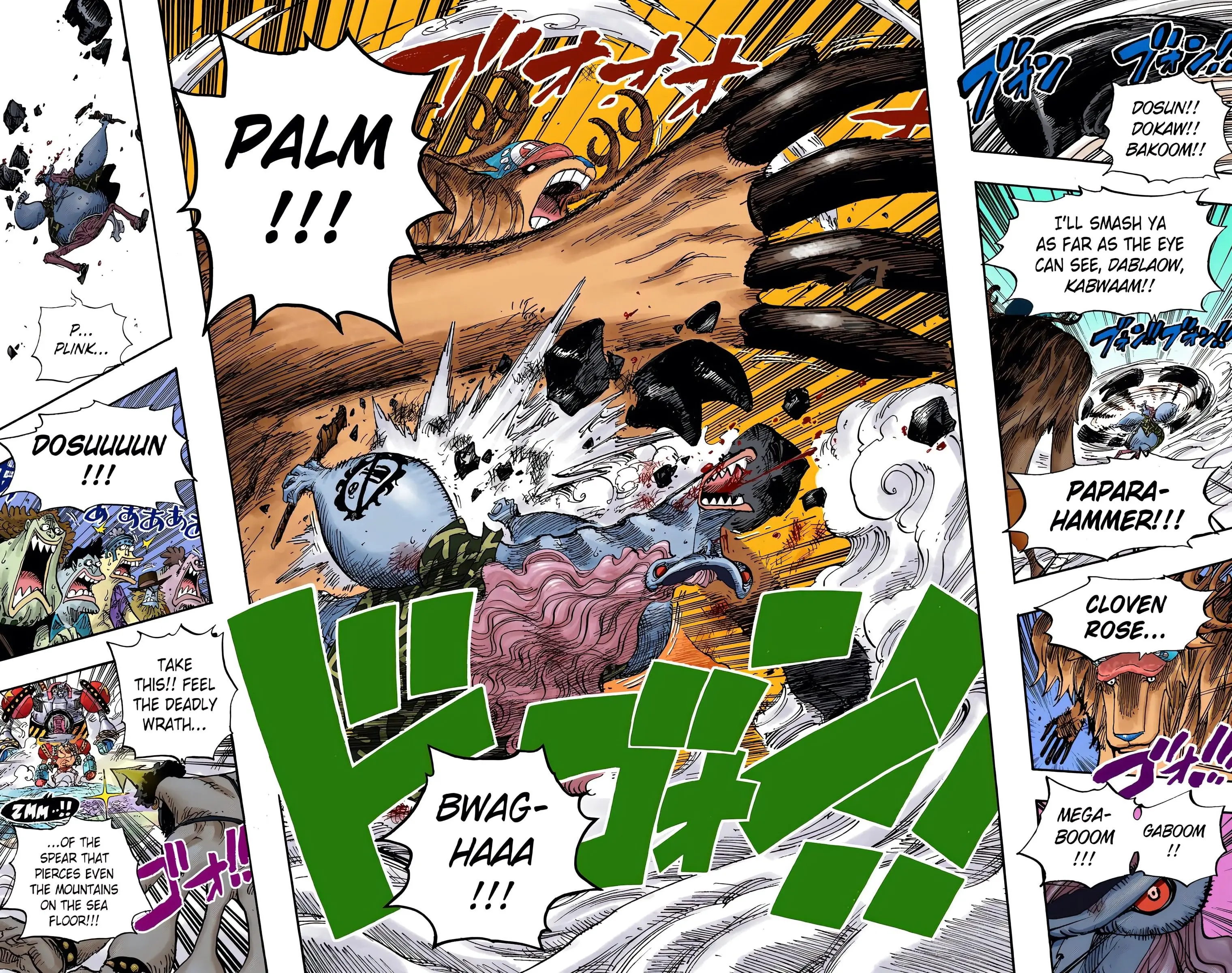 One Piece Colored, chapter 646, page 9