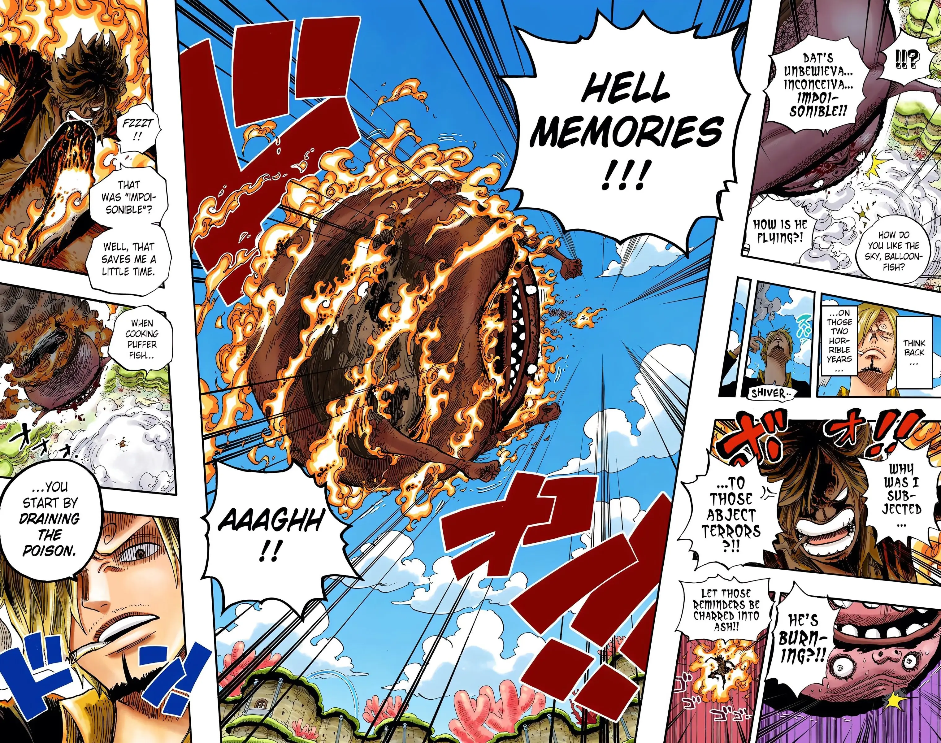 One Piece Colored, chapter 646, page 12