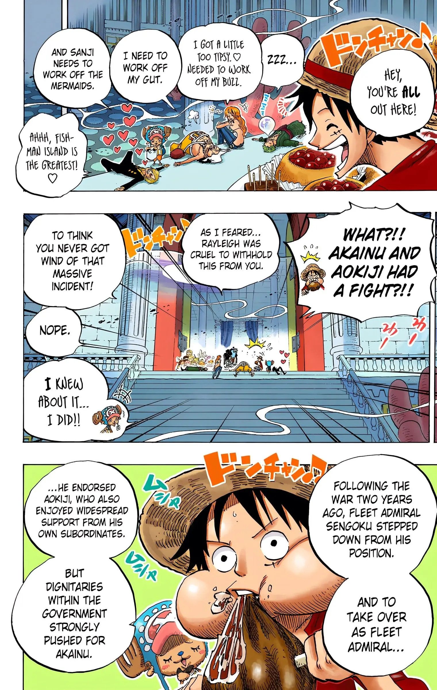 One Piece Colored, chapter 650, page 4
