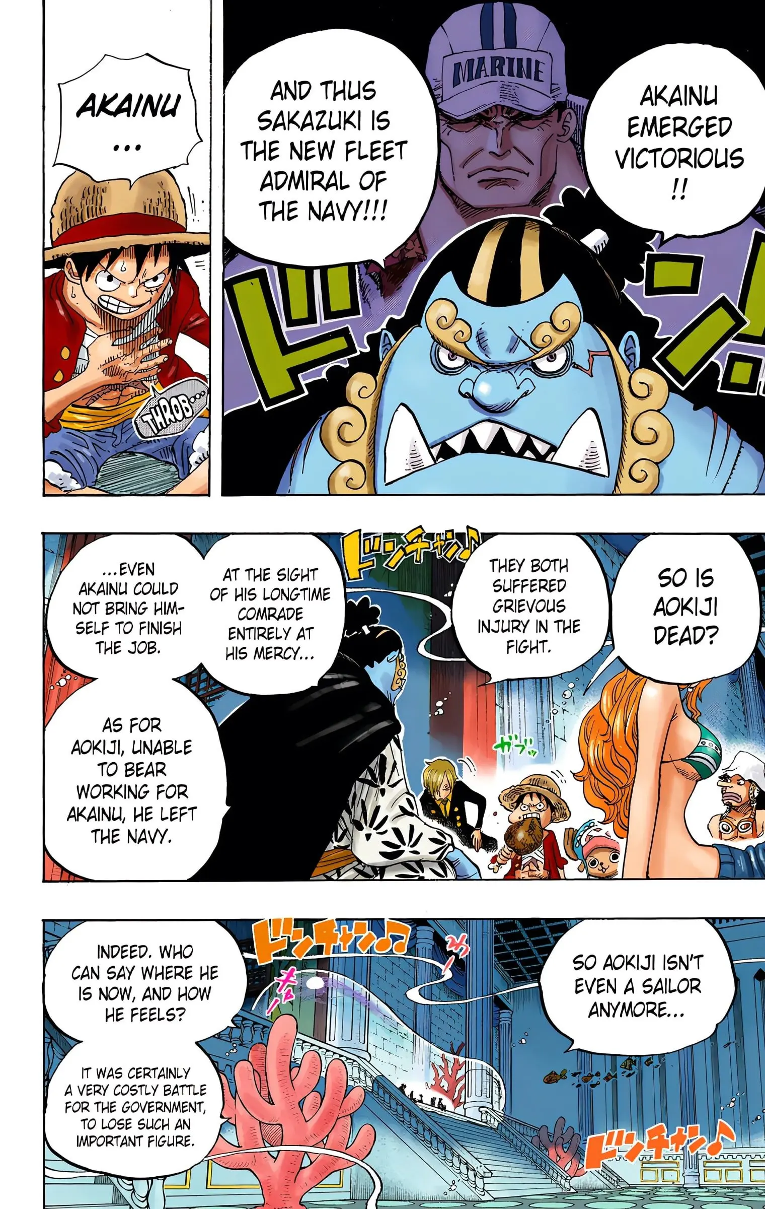 One Piece Colored, chapter 650, page 6