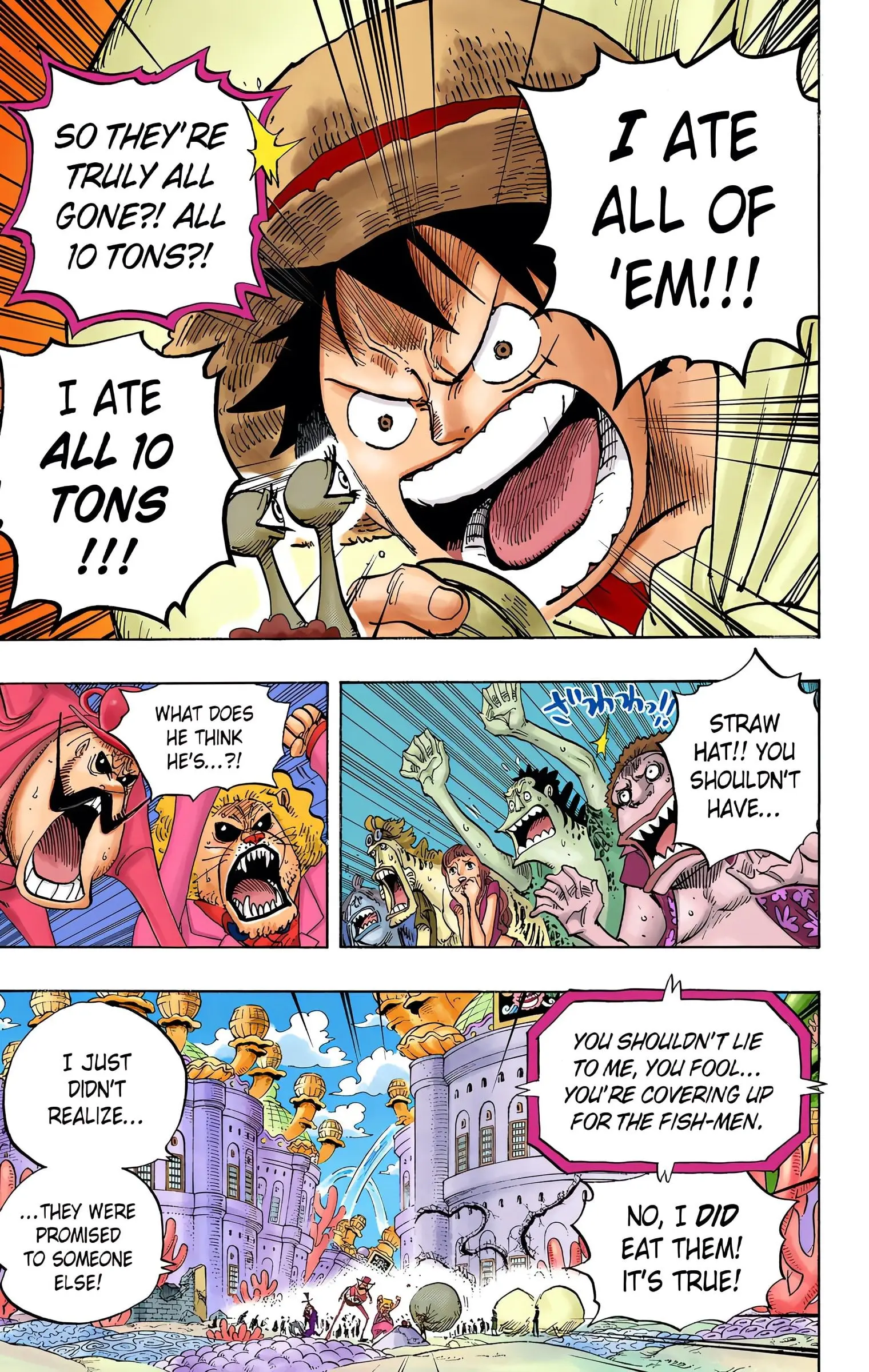 One Piece Colored, chapter 651, page 16