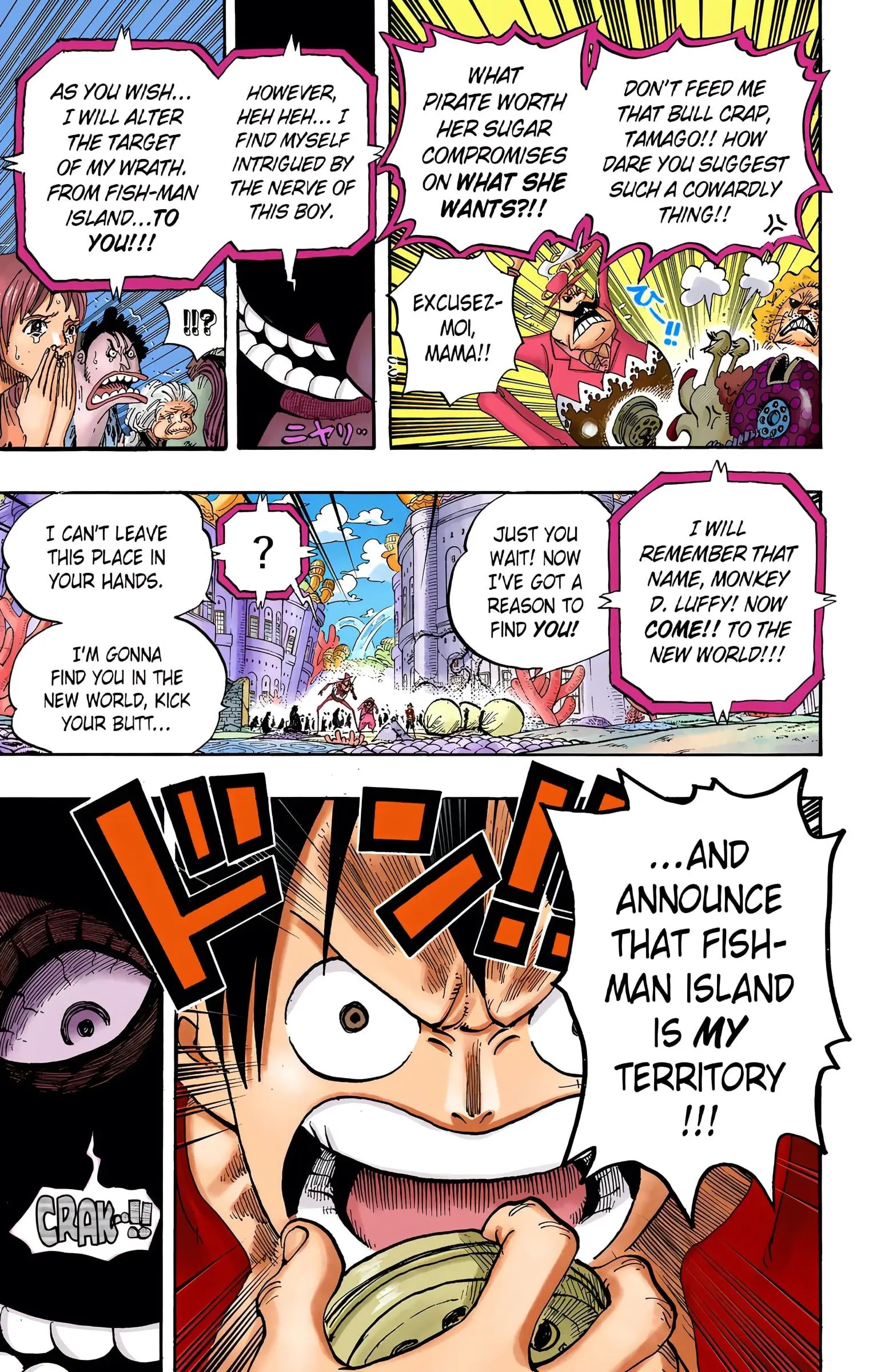 One Piece Colored, chapter 651, page 18
