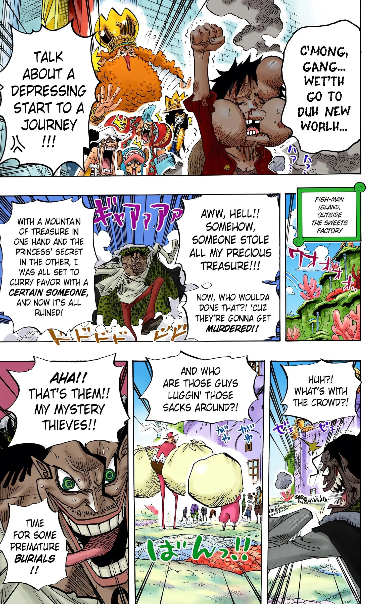 One Piece Colored, chapter 652, page 9